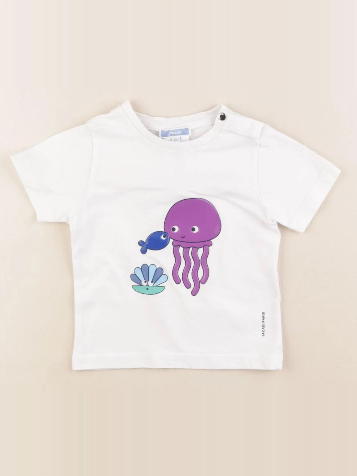Jacadi - tee-shirt blanc - 24 mois
