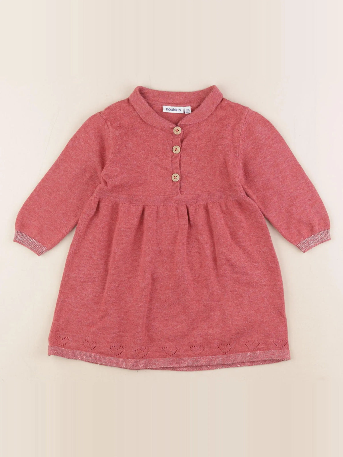 Noukie's - robe rose - 12 mois