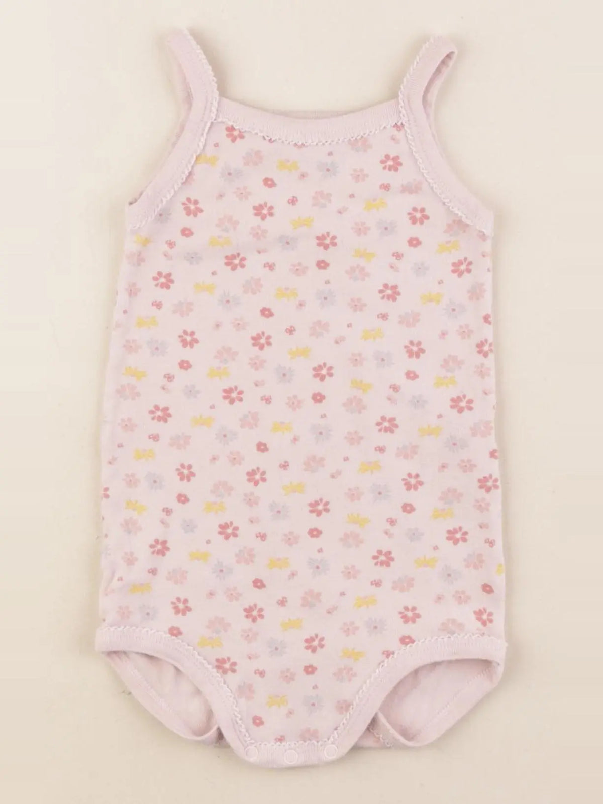 Petit Bateau - body rose - 18 mois