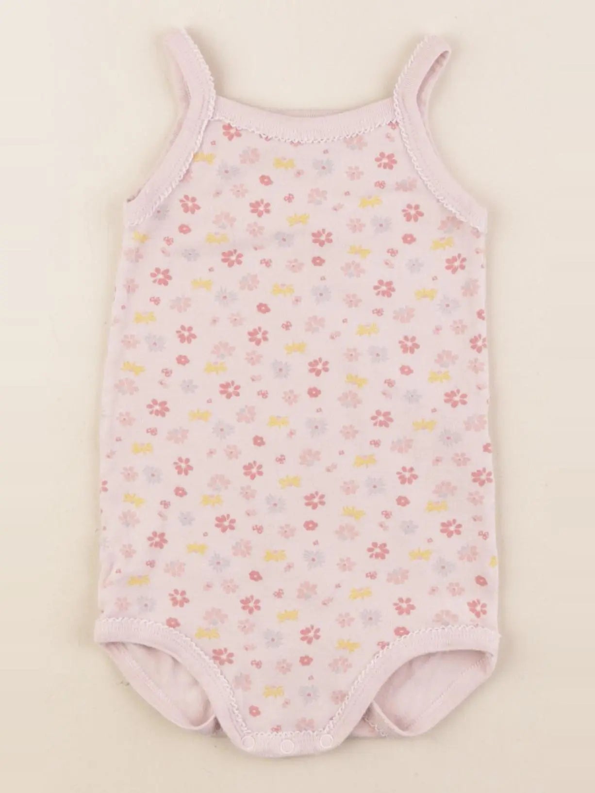 Petit Bateau - body rose - 18 mois