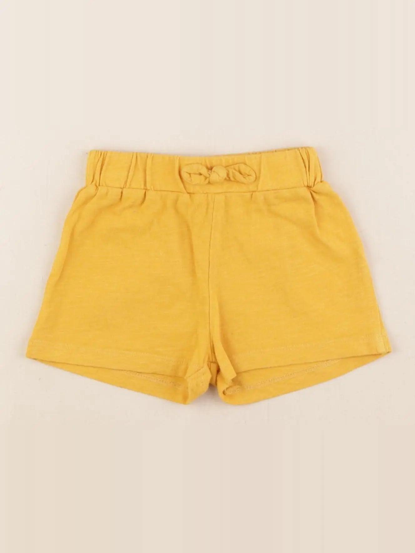 Vertbaudet - short jaune - 12 mois