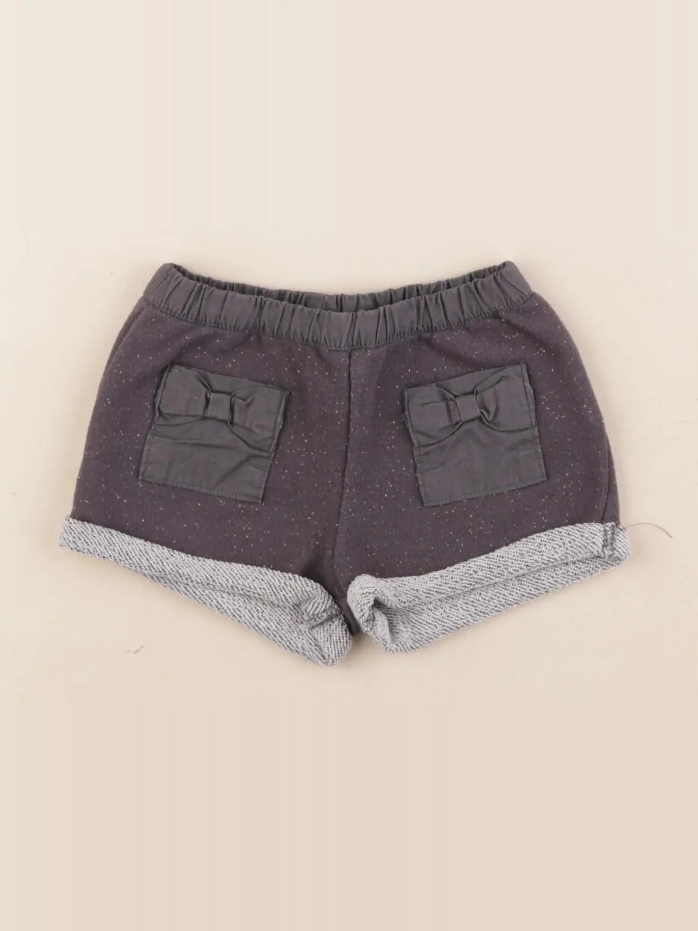Vertbaudet - short gris - 12 mois