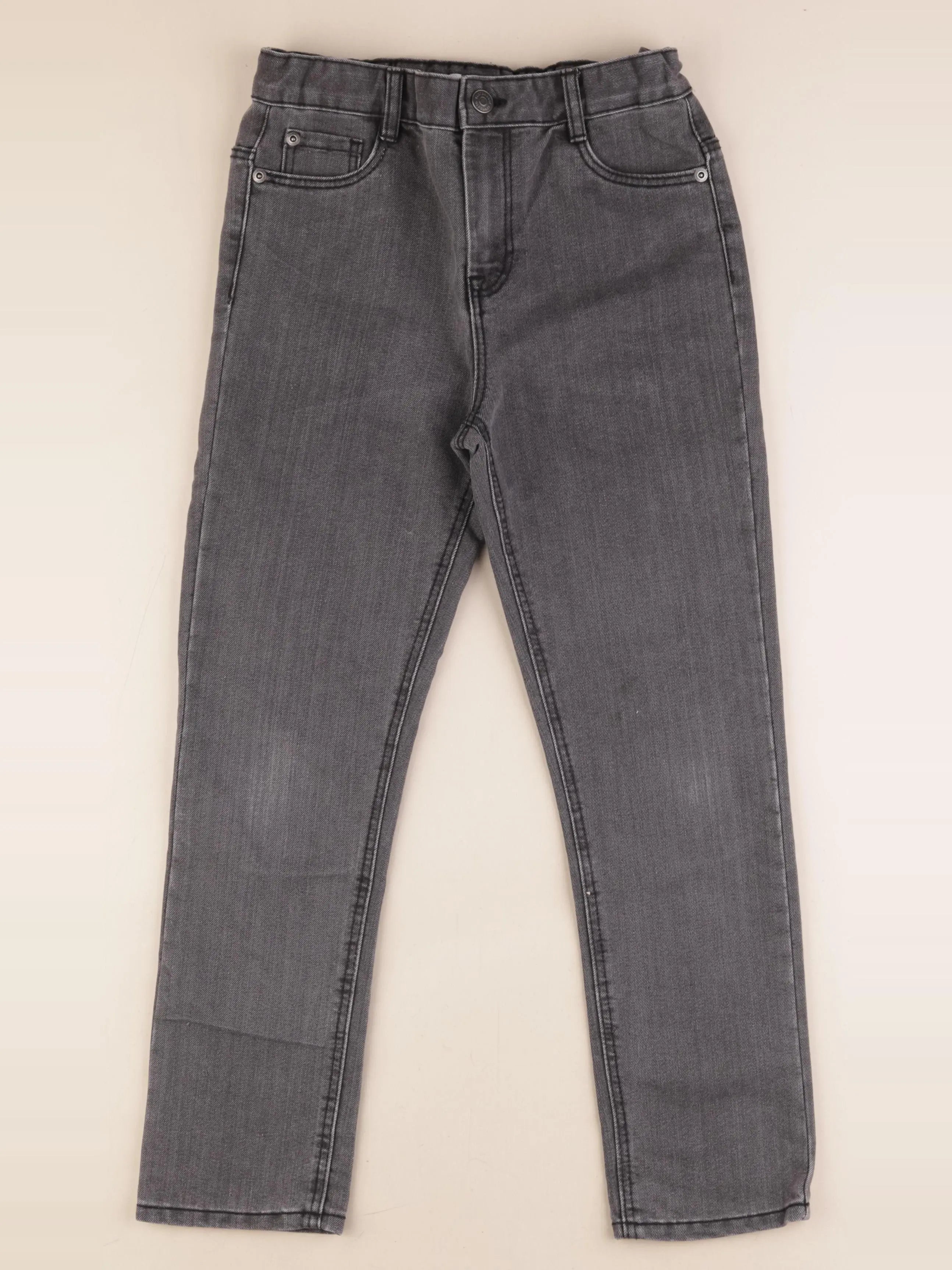 Vertbaudet - jean gris - 10 ans