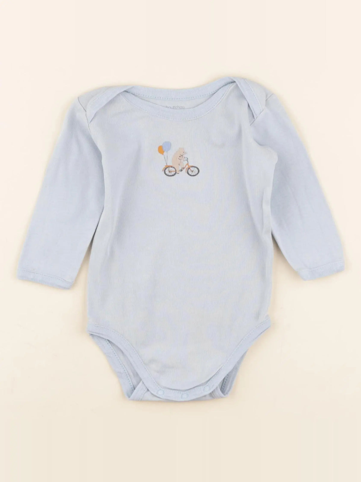 Boutchou - body bleu - 9 mois