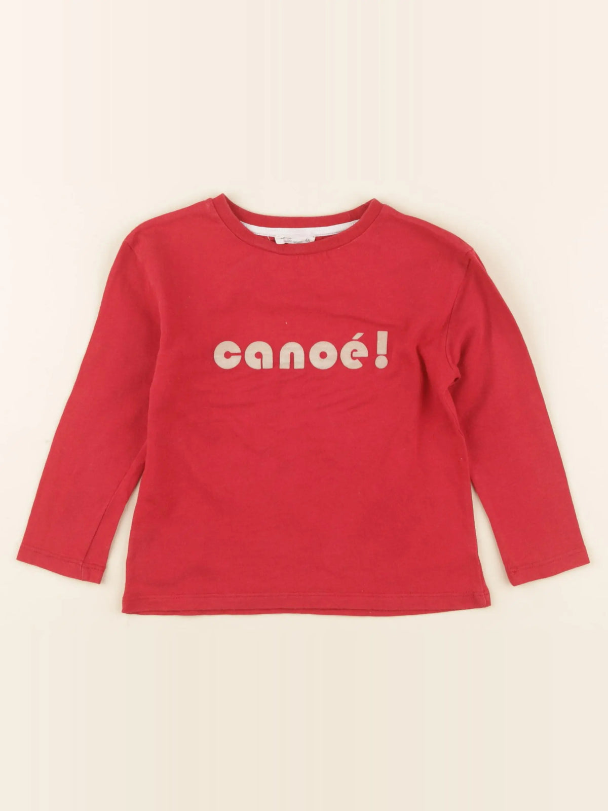Little Cigogne - tee-shirt rouge - 4 ans