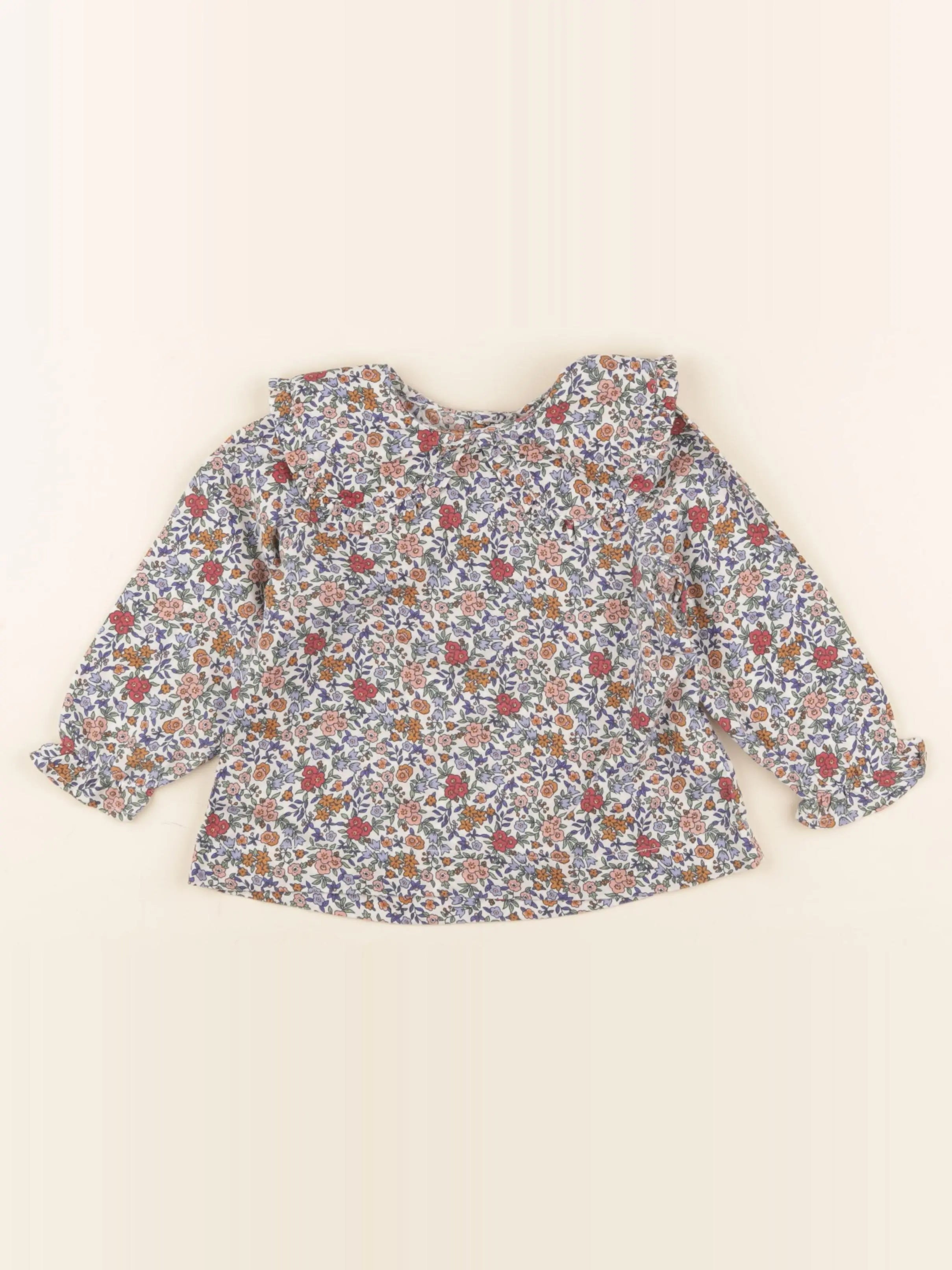 Boutchou - blouse multicolore - 18 mois