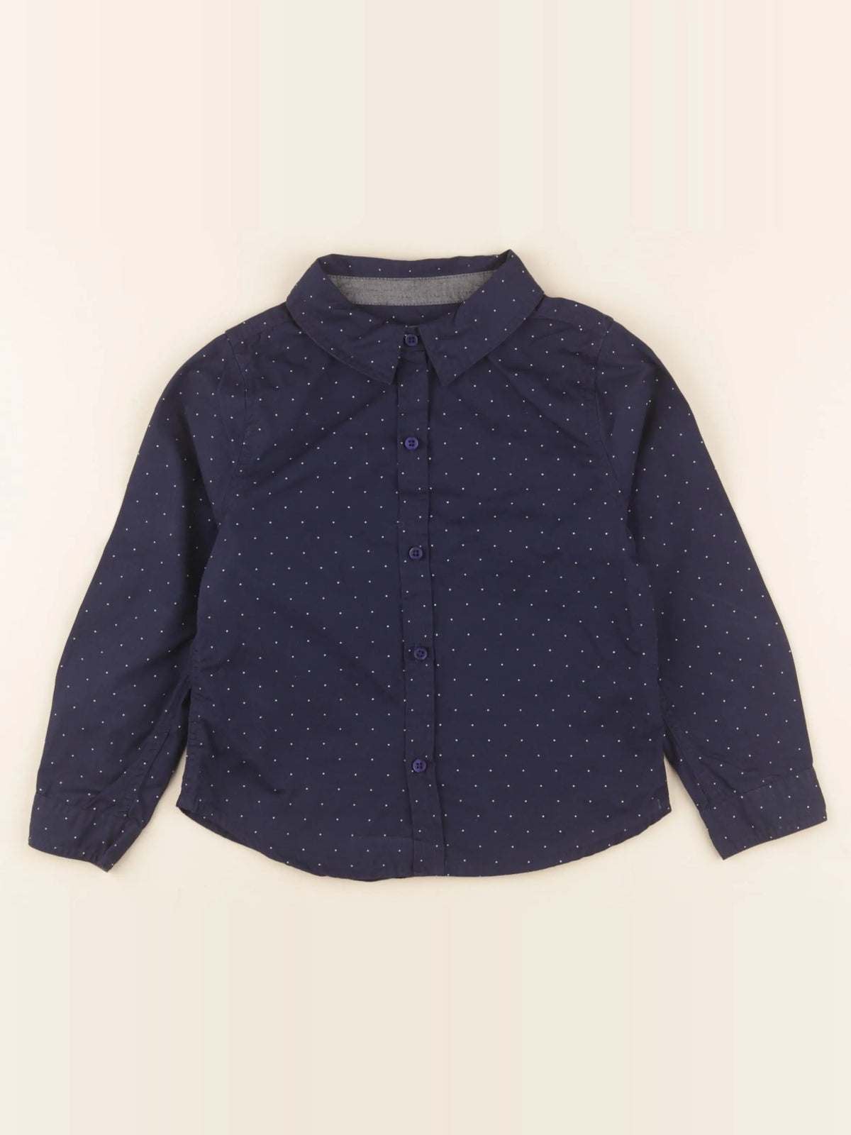 Eden & Victor - chemise bleu - 6 ans