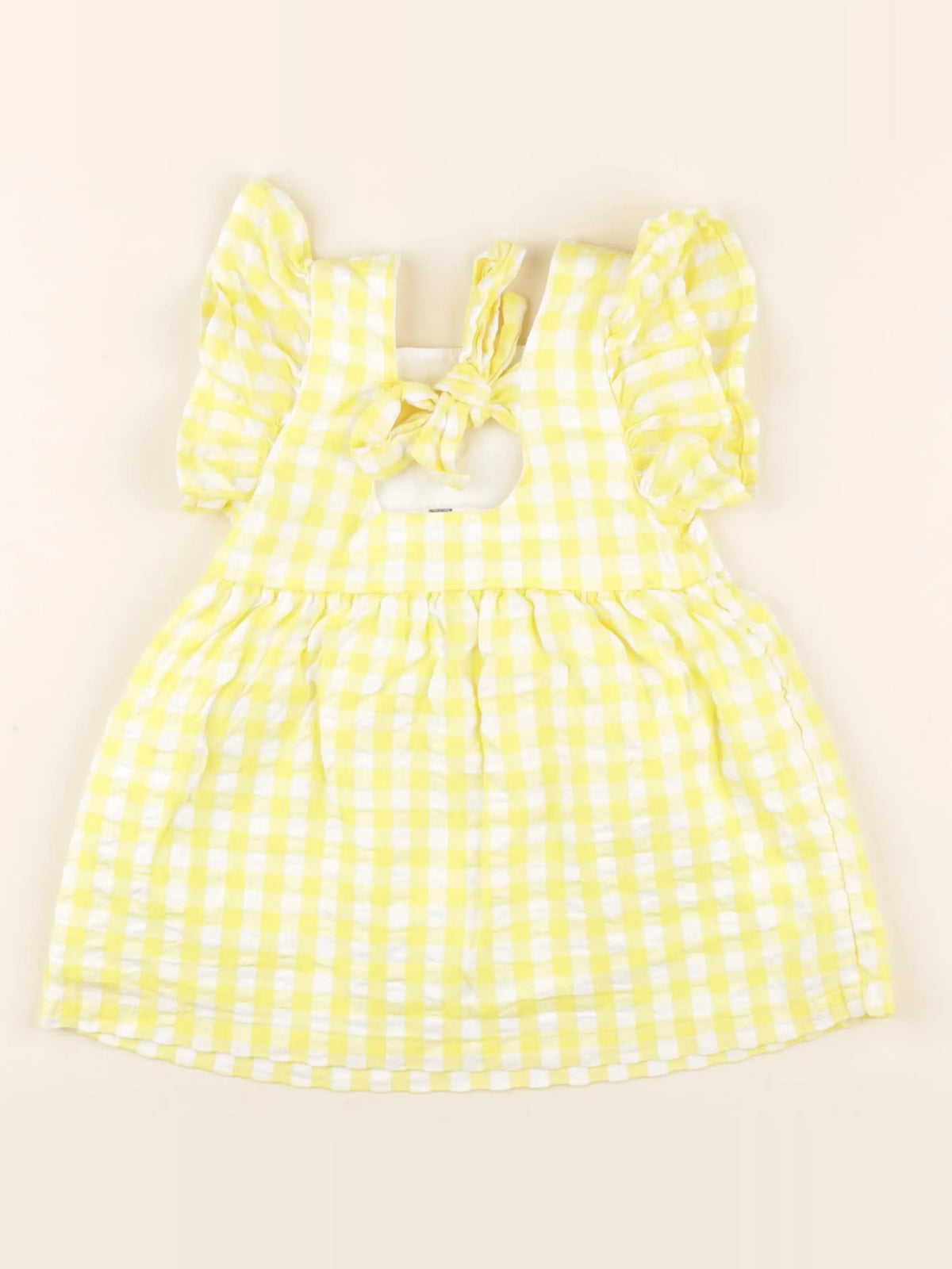 La Redoute - robe jaune - 12 mois