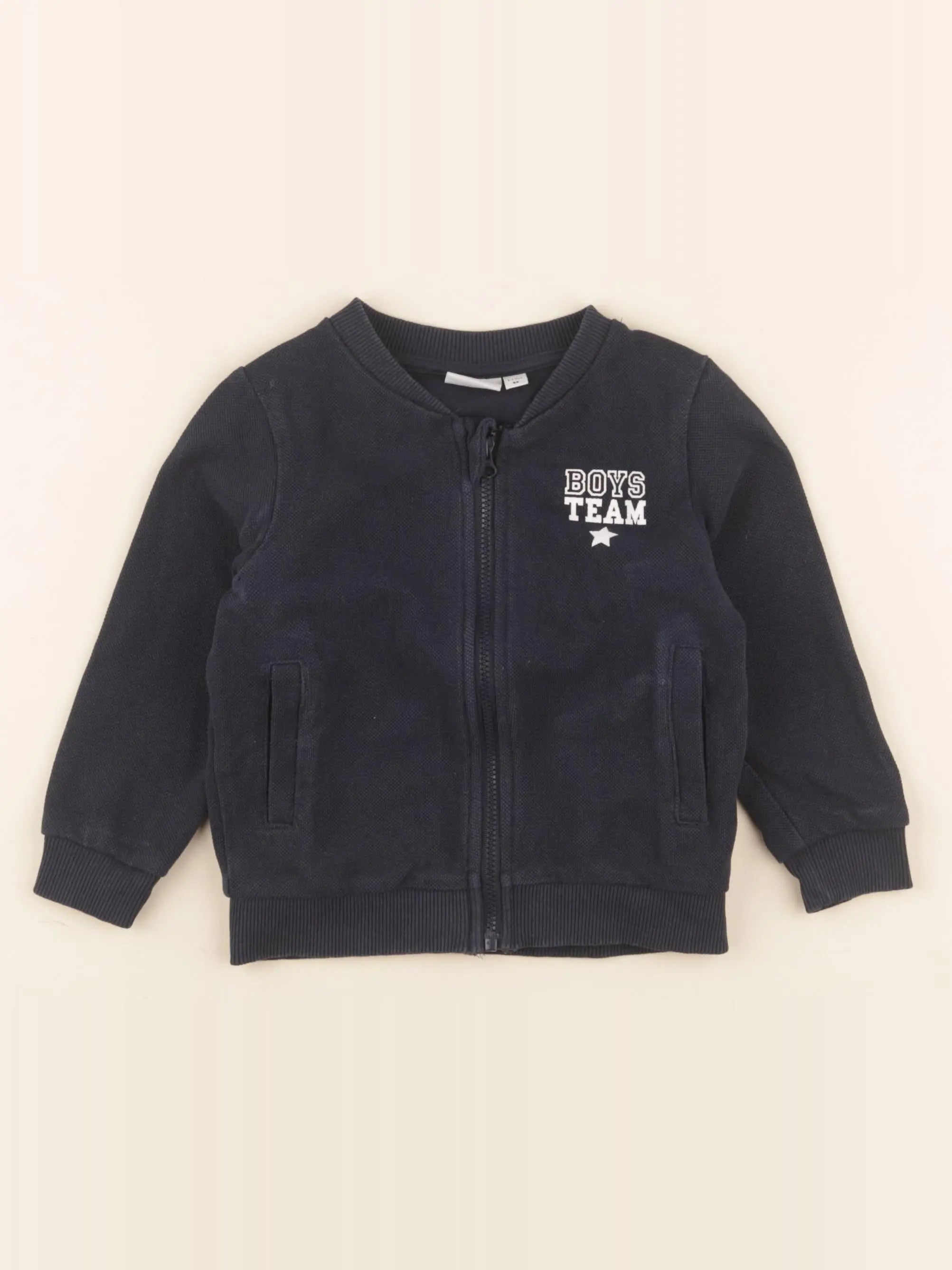 Name it - sweat bleu - 12/18 mois