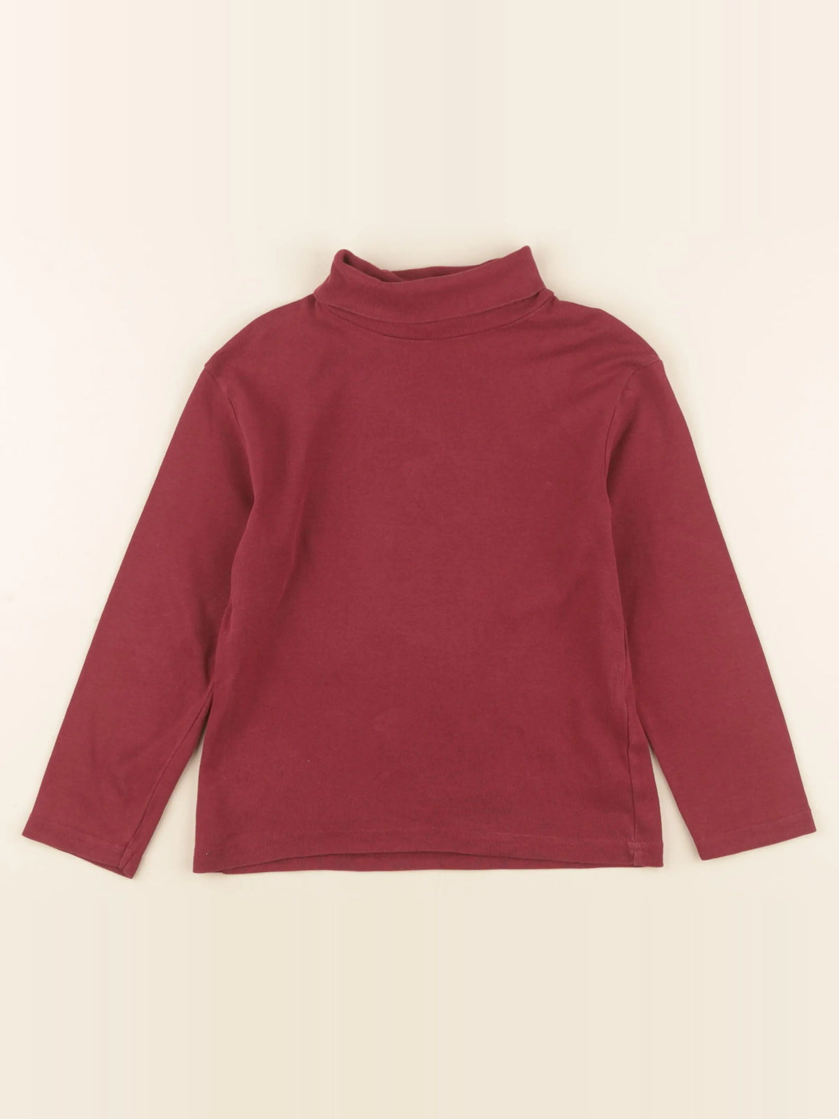 Vertbaudet - sous-pull rouge - 6 ans
