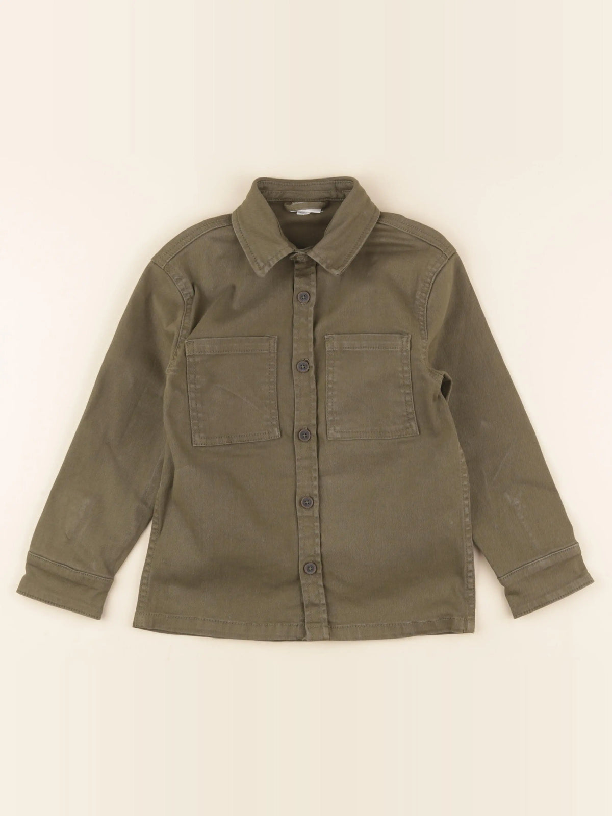 Vertbaudet - veste imprimé au dos vert - 6 ans