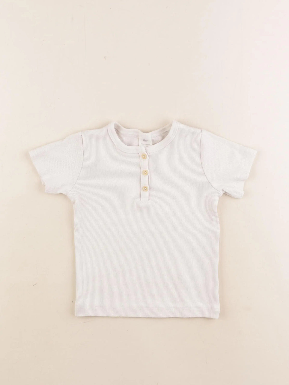 H&M - tee-shirt marron - 12/18 mois