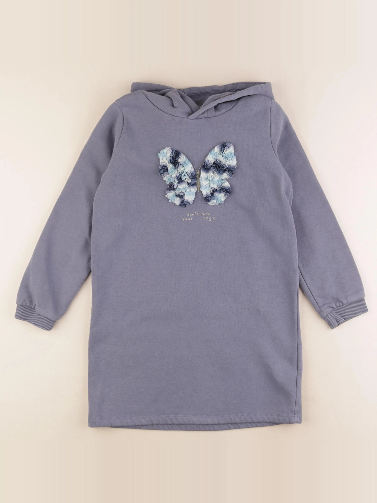 Vertbaudet - robe bleu - 10 ans