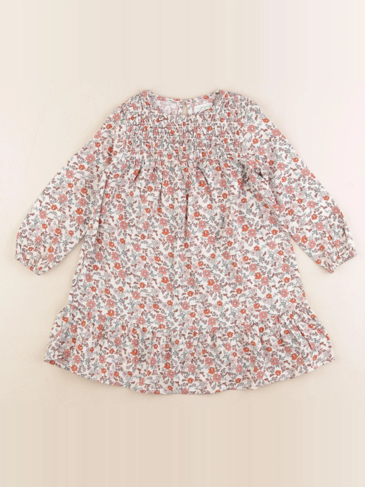 Vertbaudet - robe multicolore - 3 ans