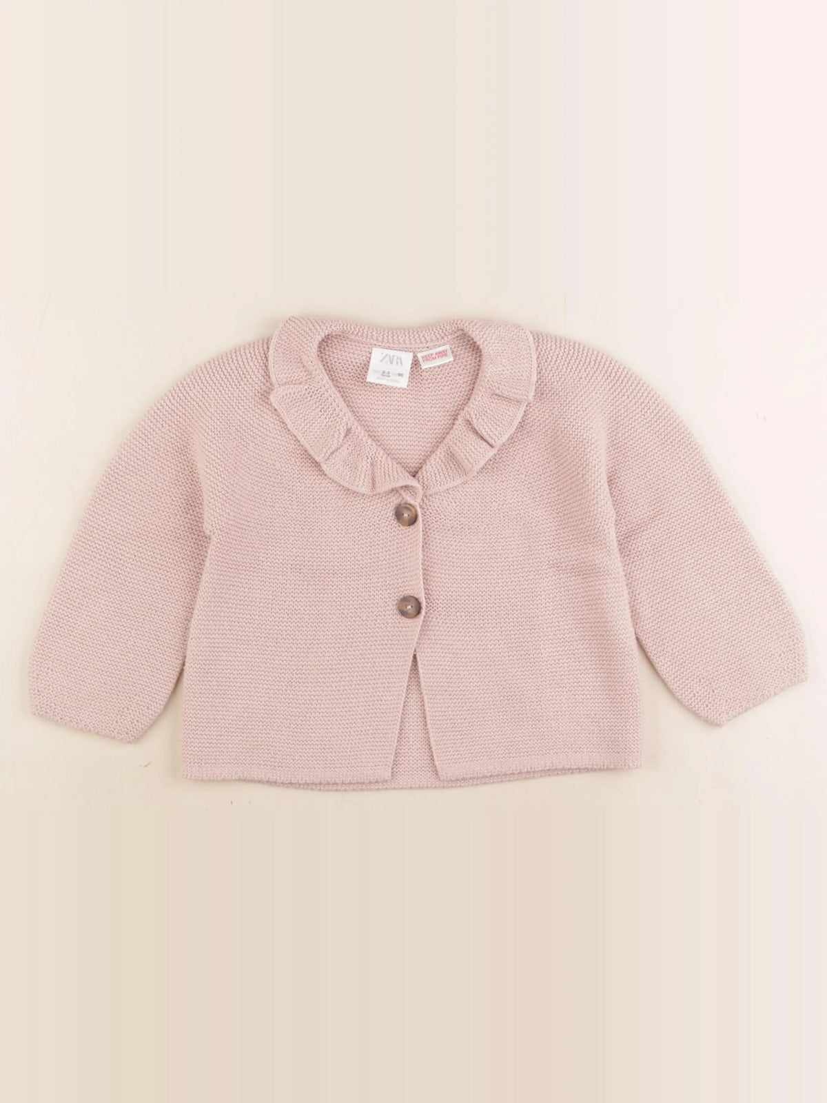Zara - gilet rose - 2/3 ans