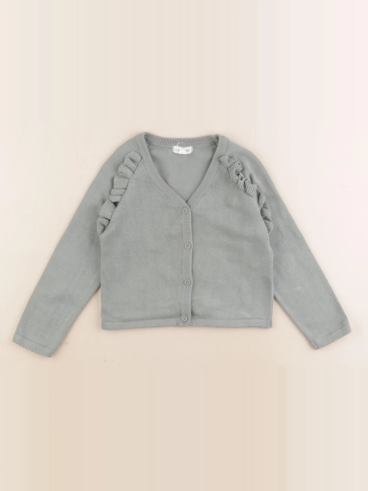 Vertbaudet - gilet vert - 3 ans