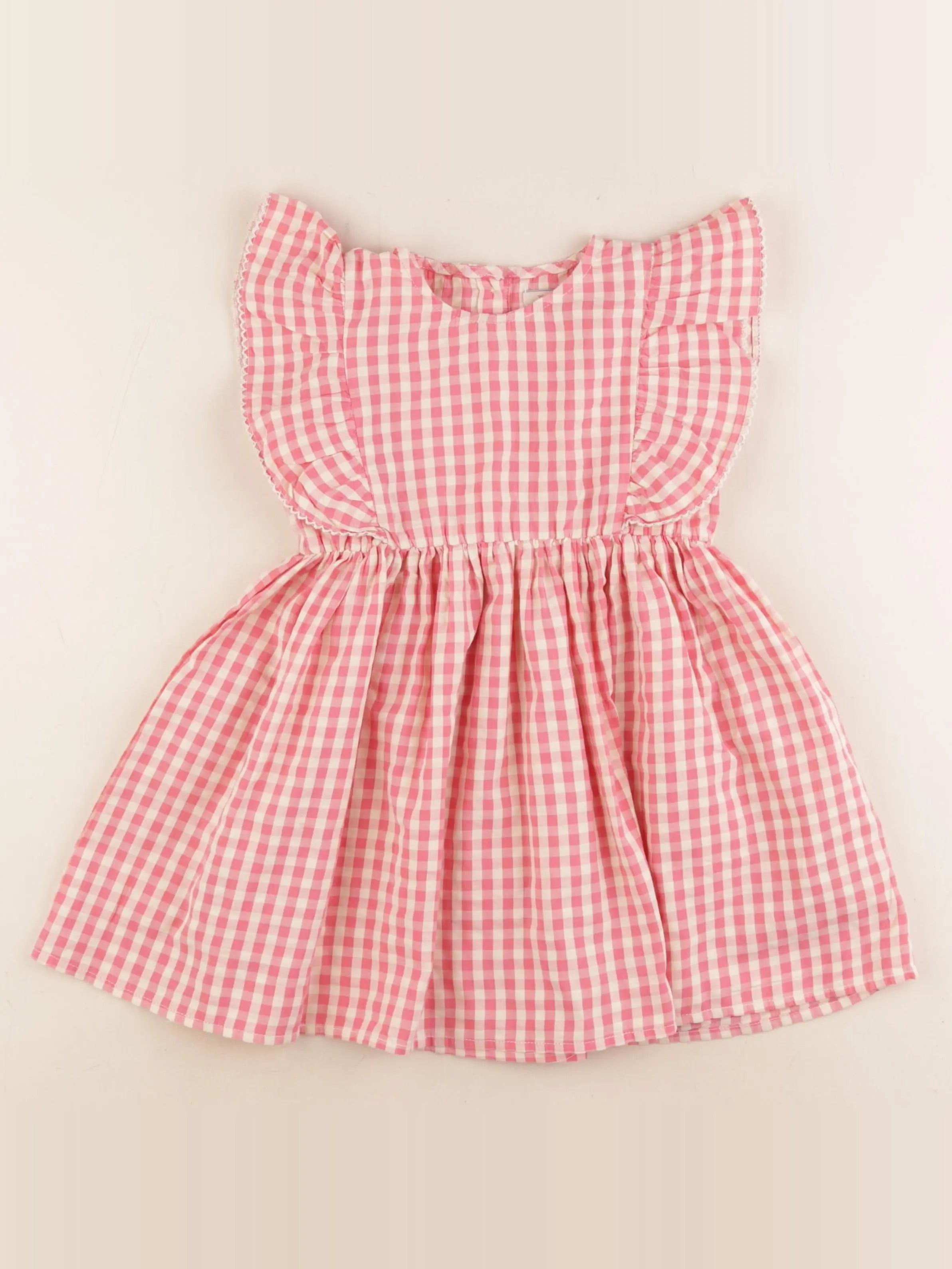 Konges slojd - robe beige, rose - 3 ans