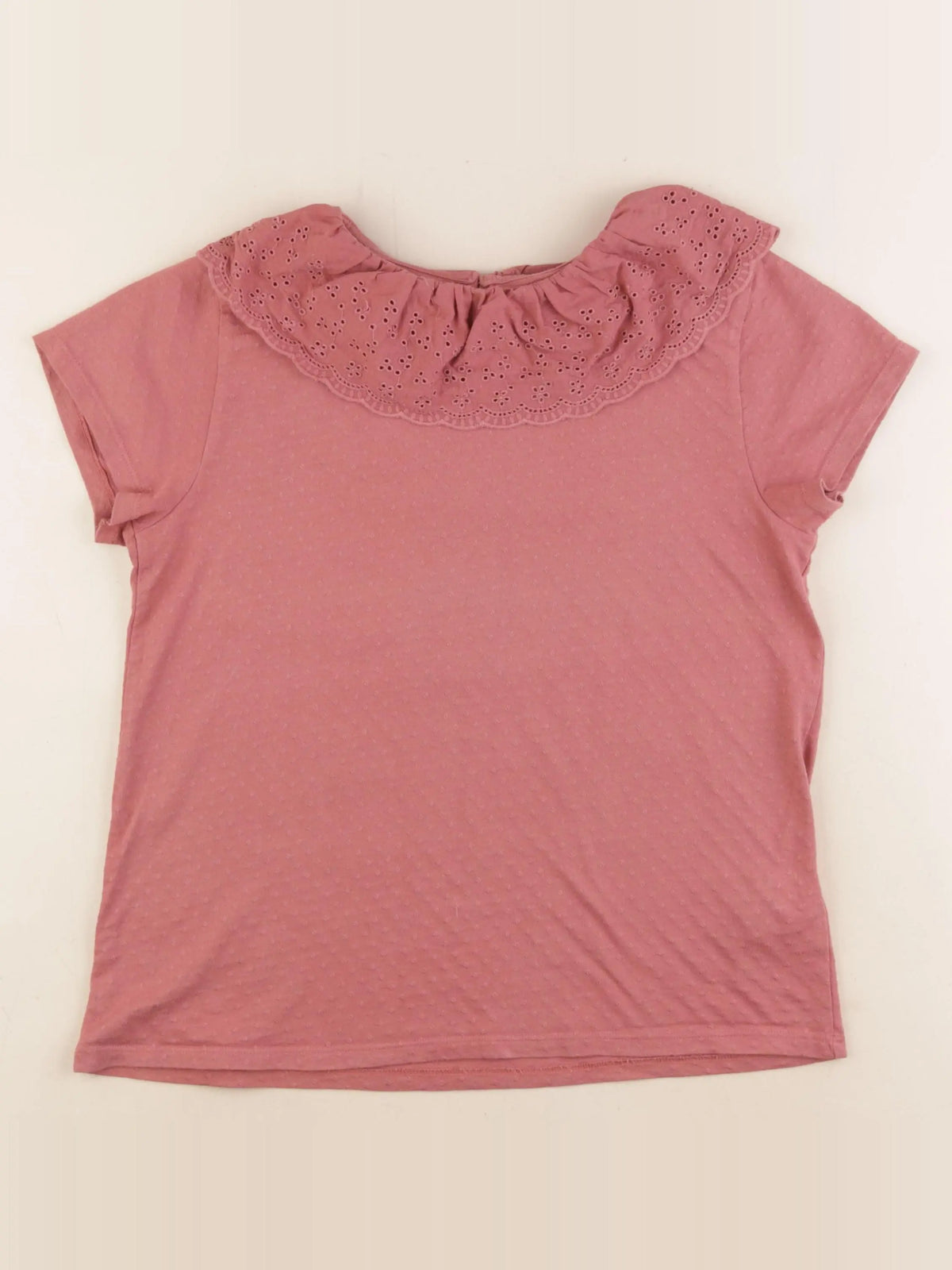 Vertbaudet - tee-shirt rose - 12 ans