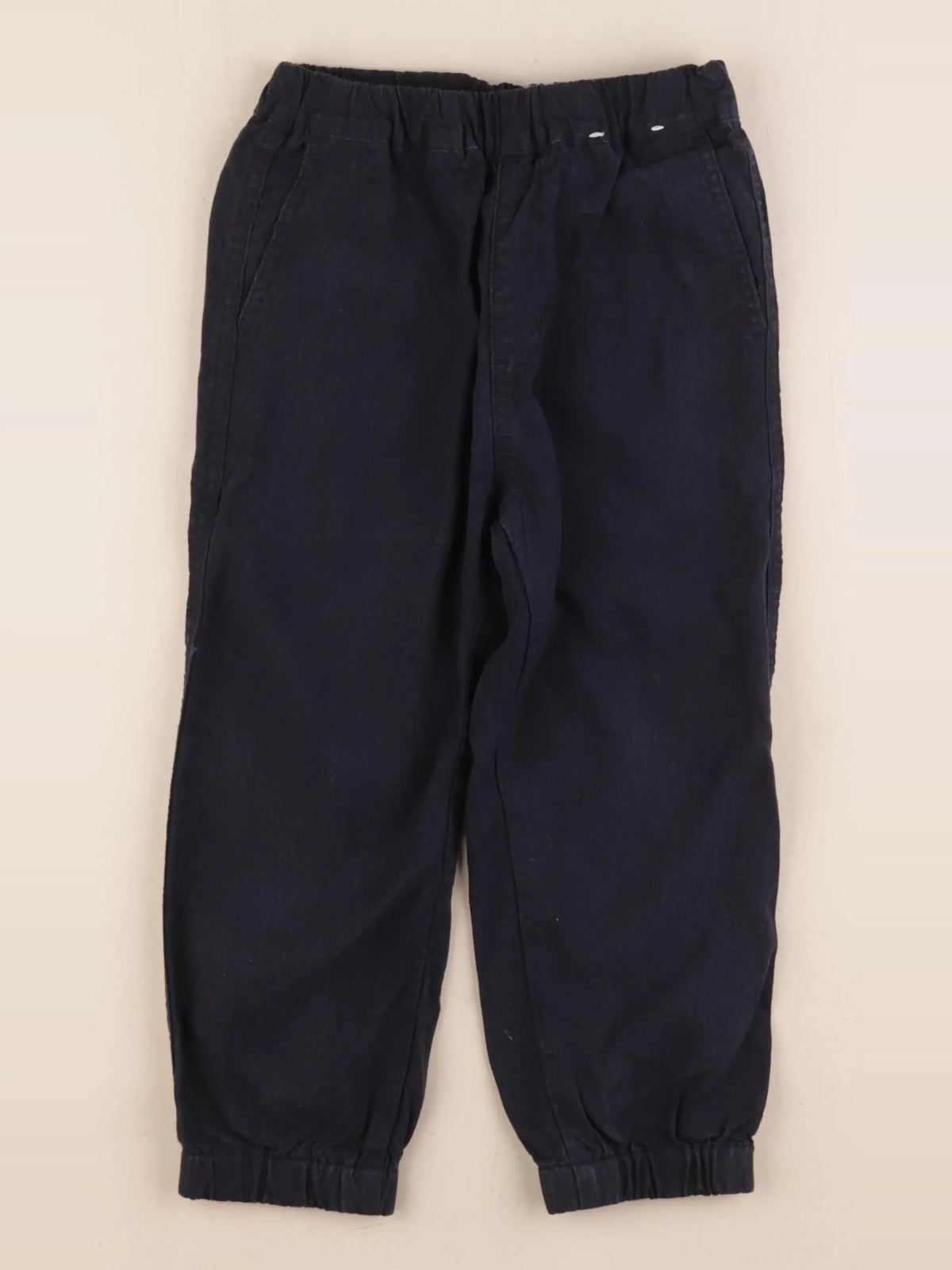 Uniqlo - pantalon bleu - 3/4 ans