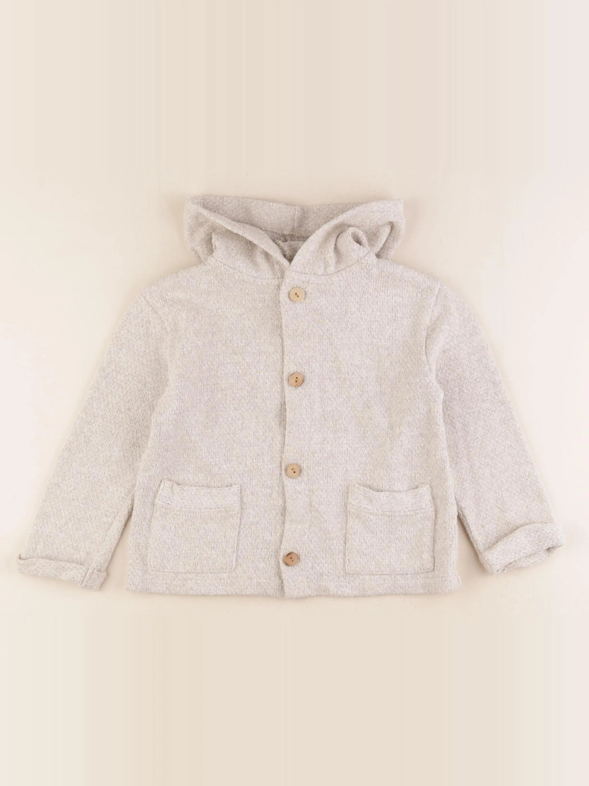 Zara - gilet beige - 3/4 ans
