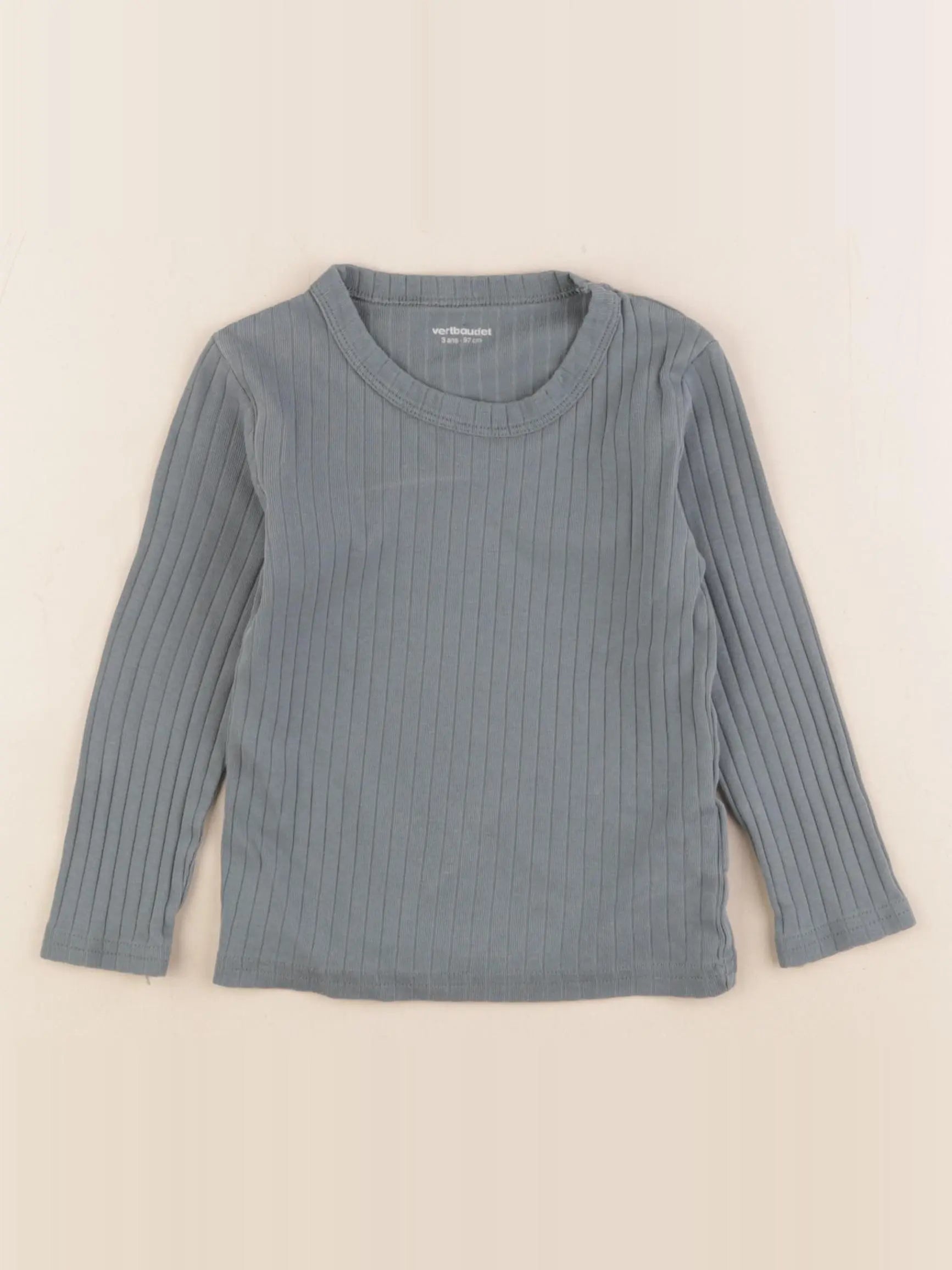 Vertbaudet - maillot de corps vert - 3 ans