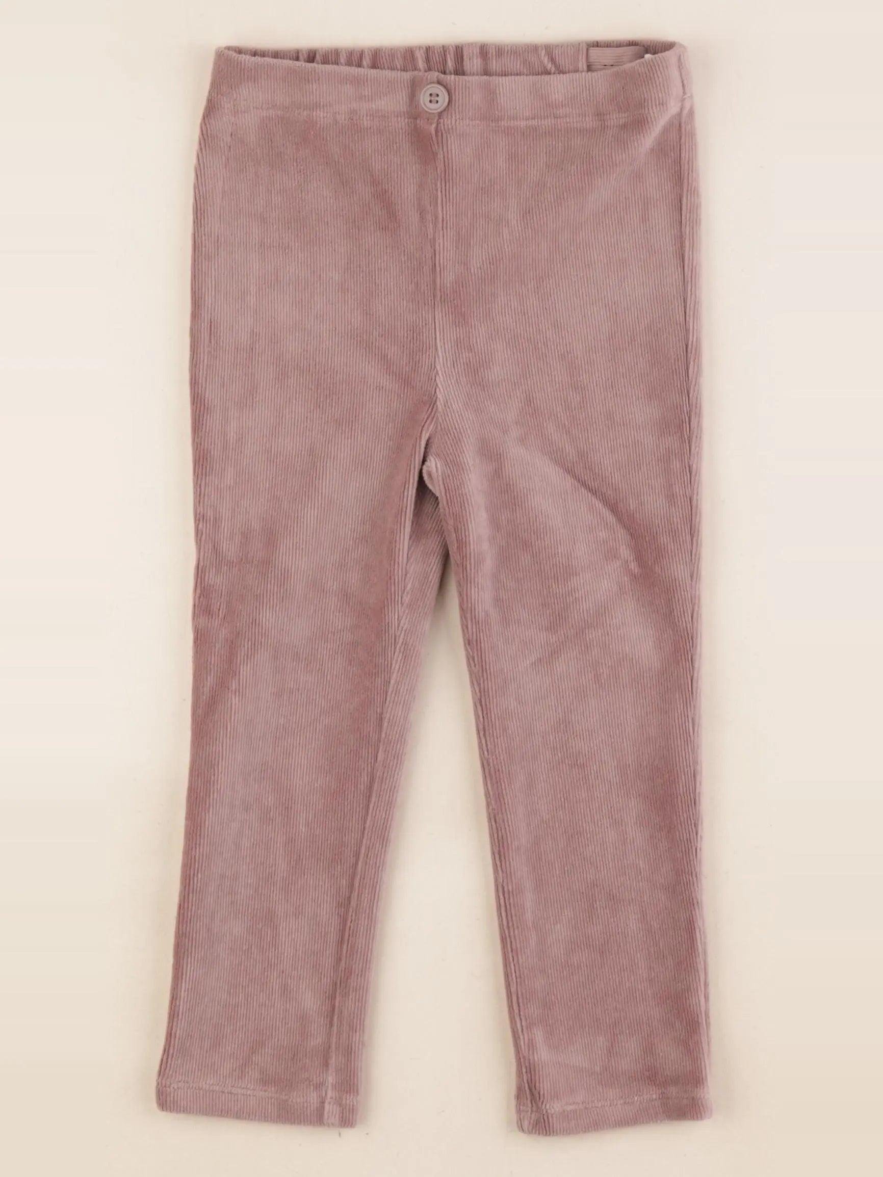 H&M - legging marron - 2/3 ans