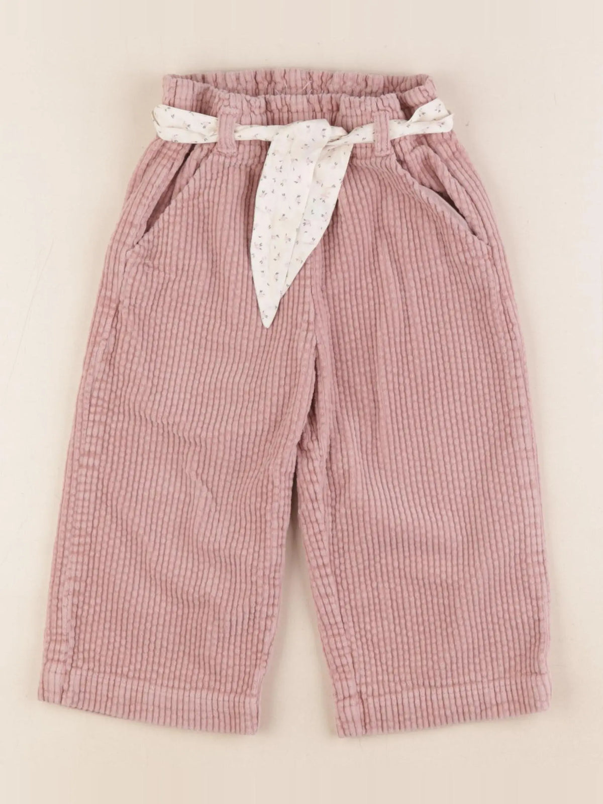 Vertbaudet - pantalon rose - 24 mois