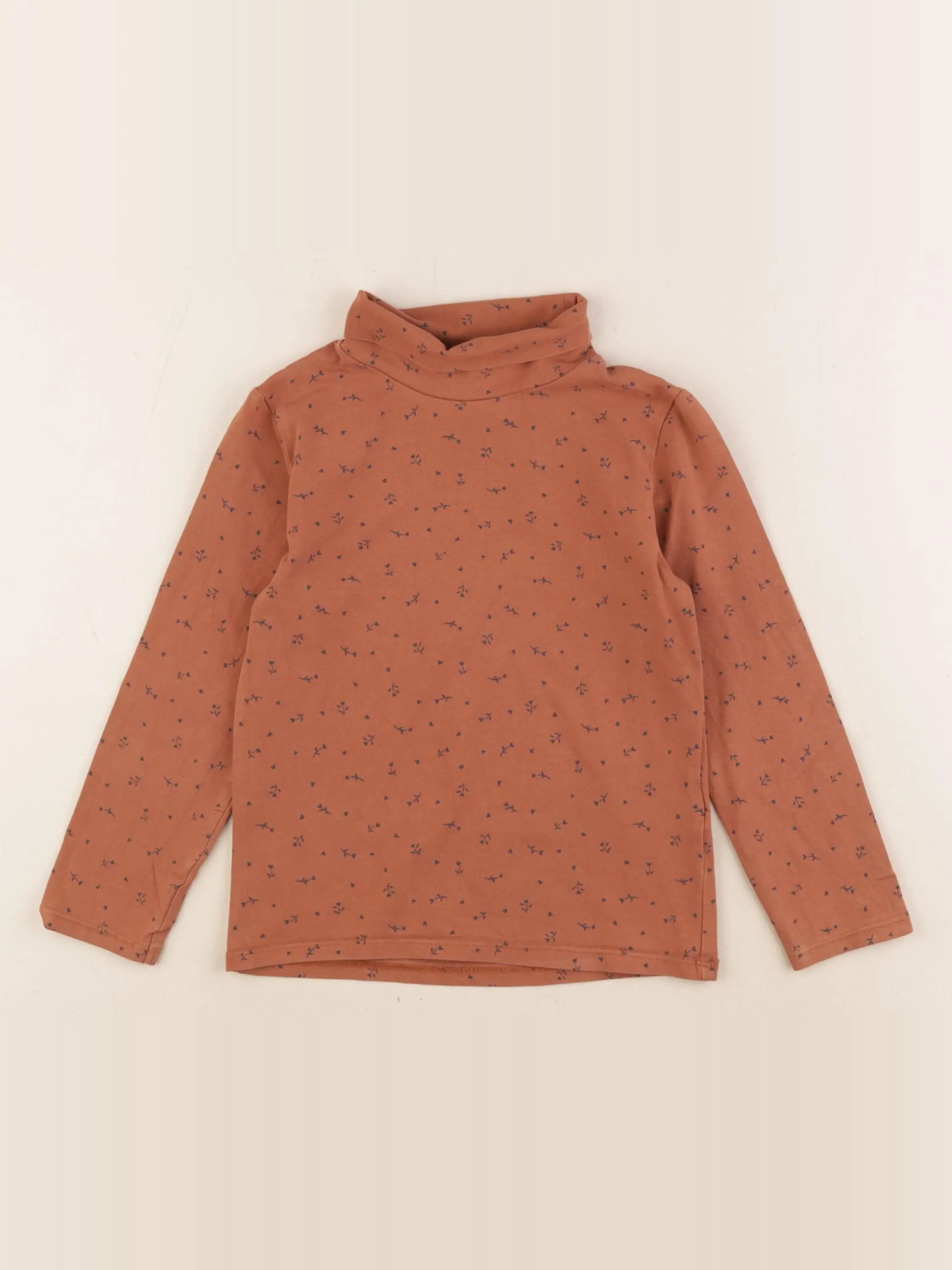 Vertbaudet - sous-pull marron - 5 ans