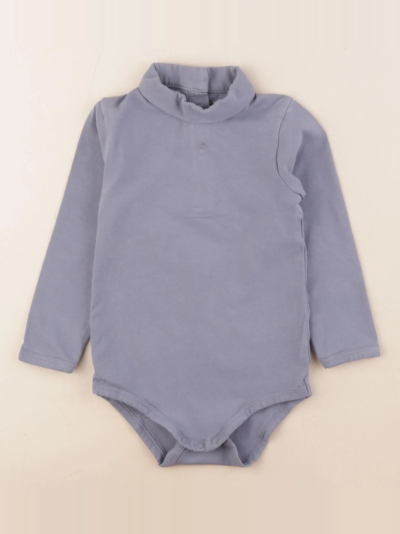 Vertbaudet - body à col bleu - 2 ans