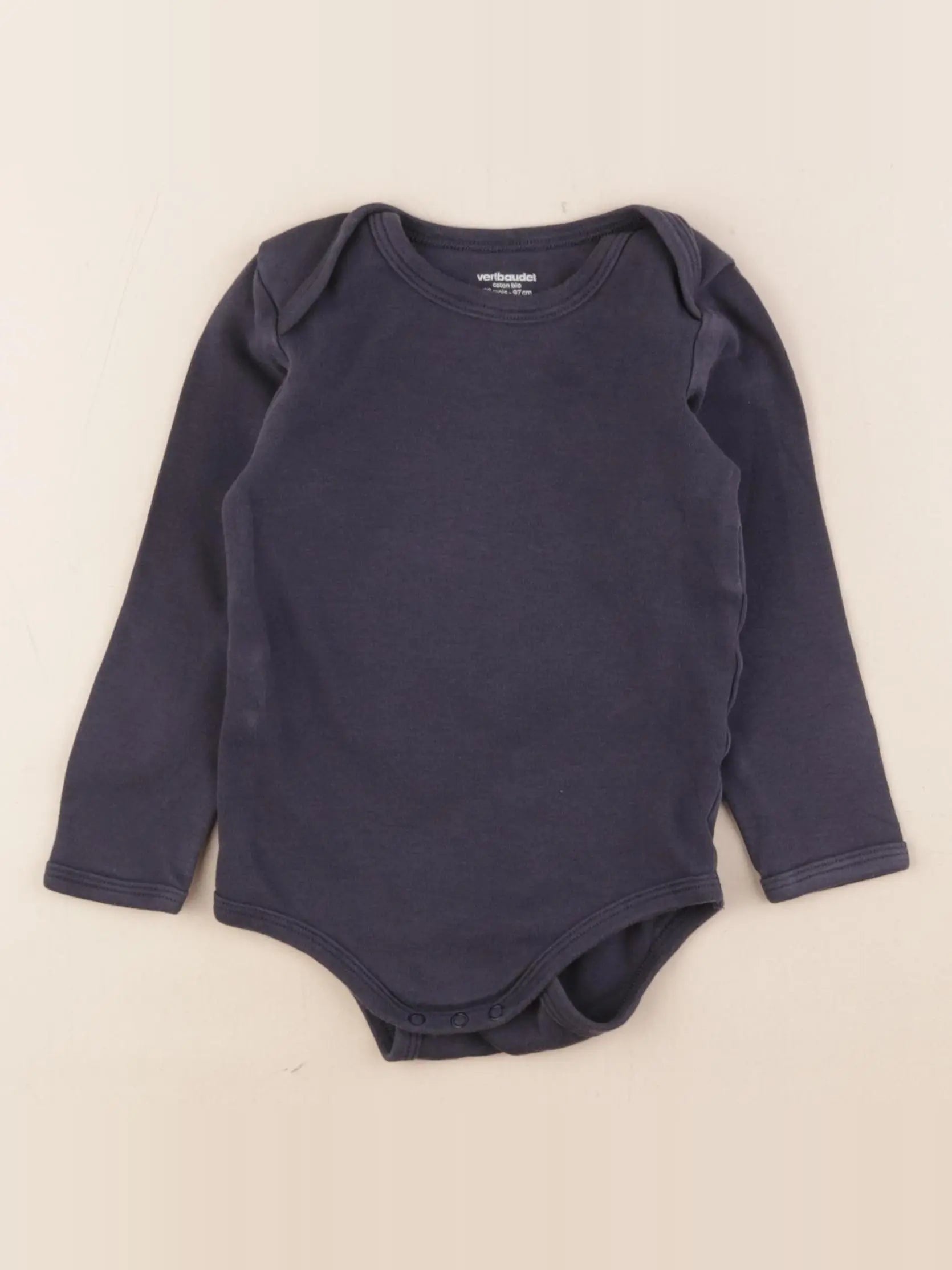 Vertbaudet - body bleu - 3 ans