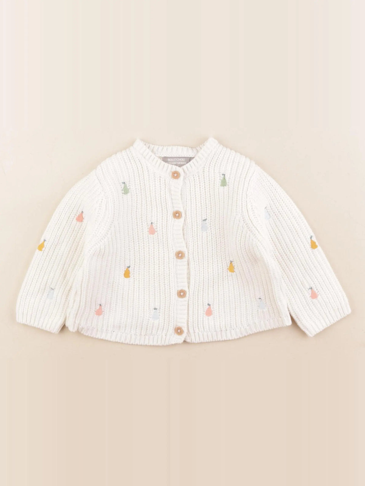 Boutchou - gilet beige - 6 mois