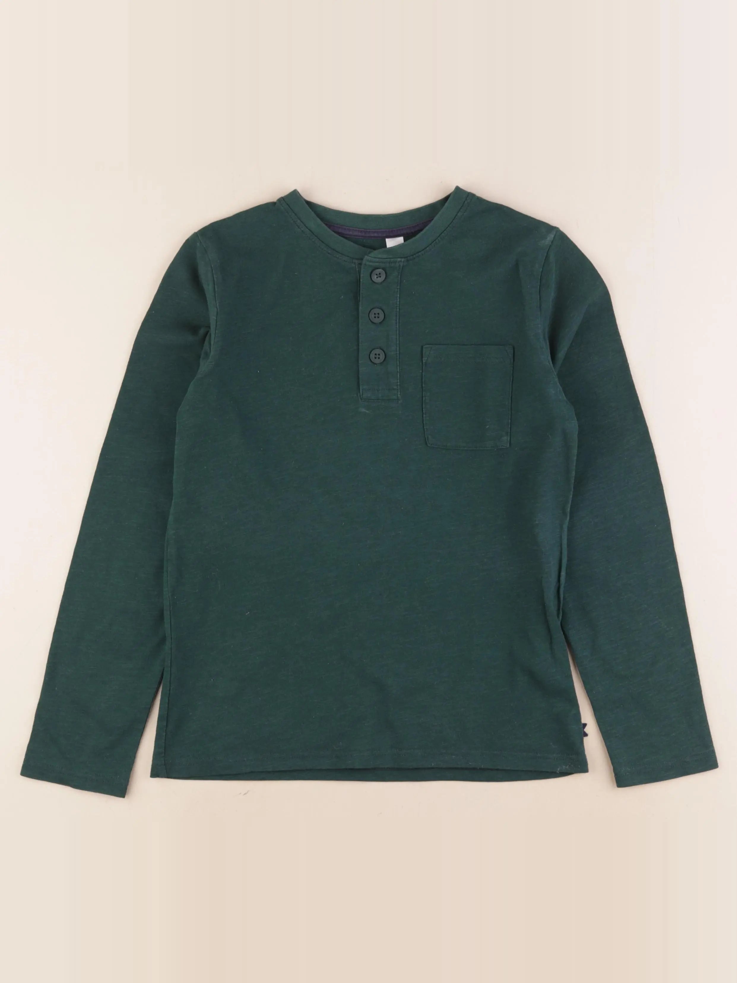 Okaidi - tee-shirt vert - 10 ans
