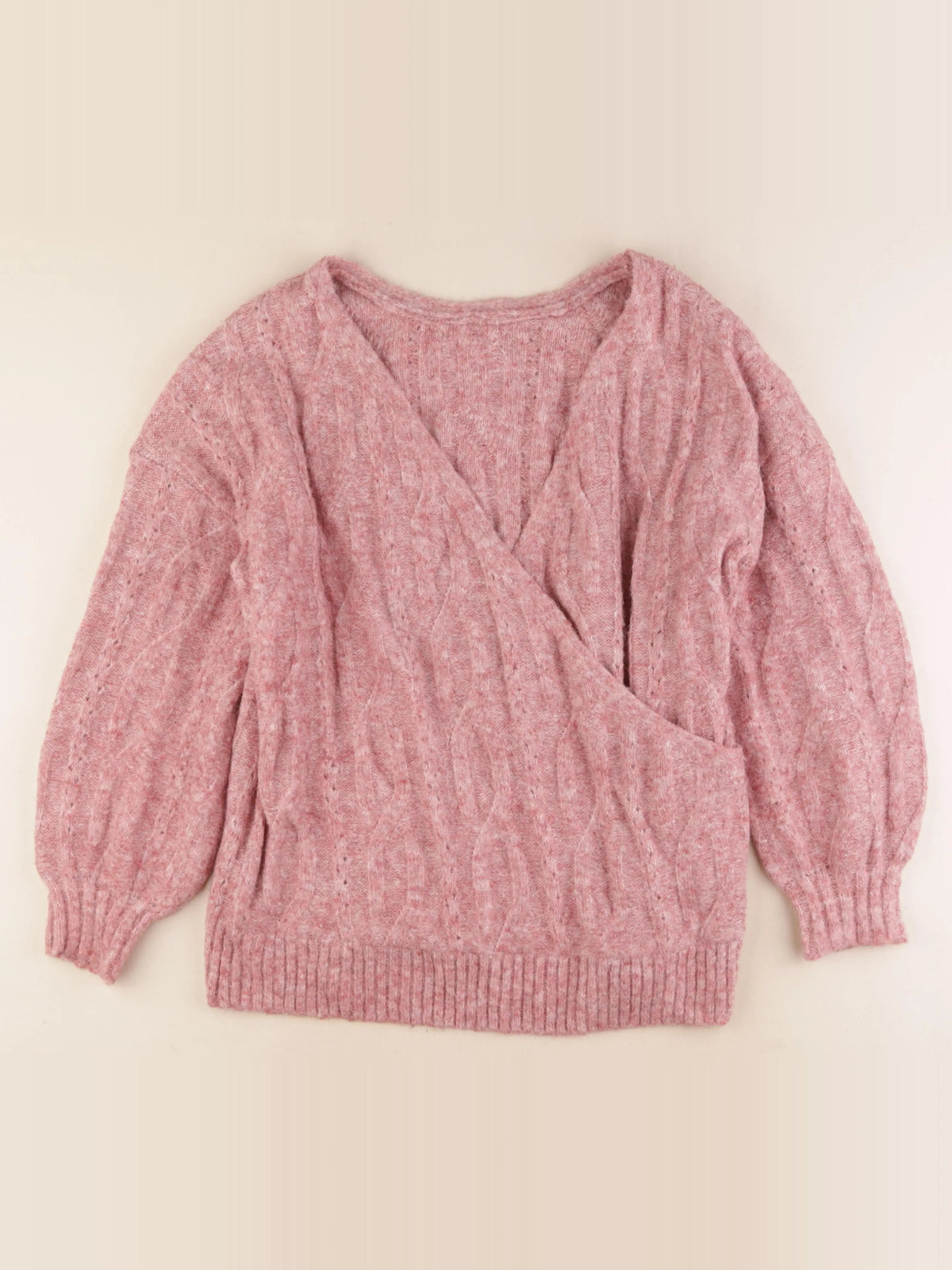 Envie de fraise - pull grossesse rose - 42 à 44