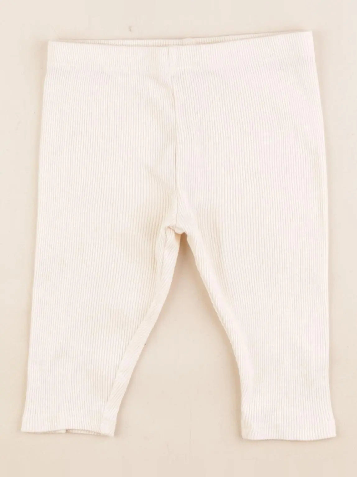 Vertbaudet - legging beige - 1 an