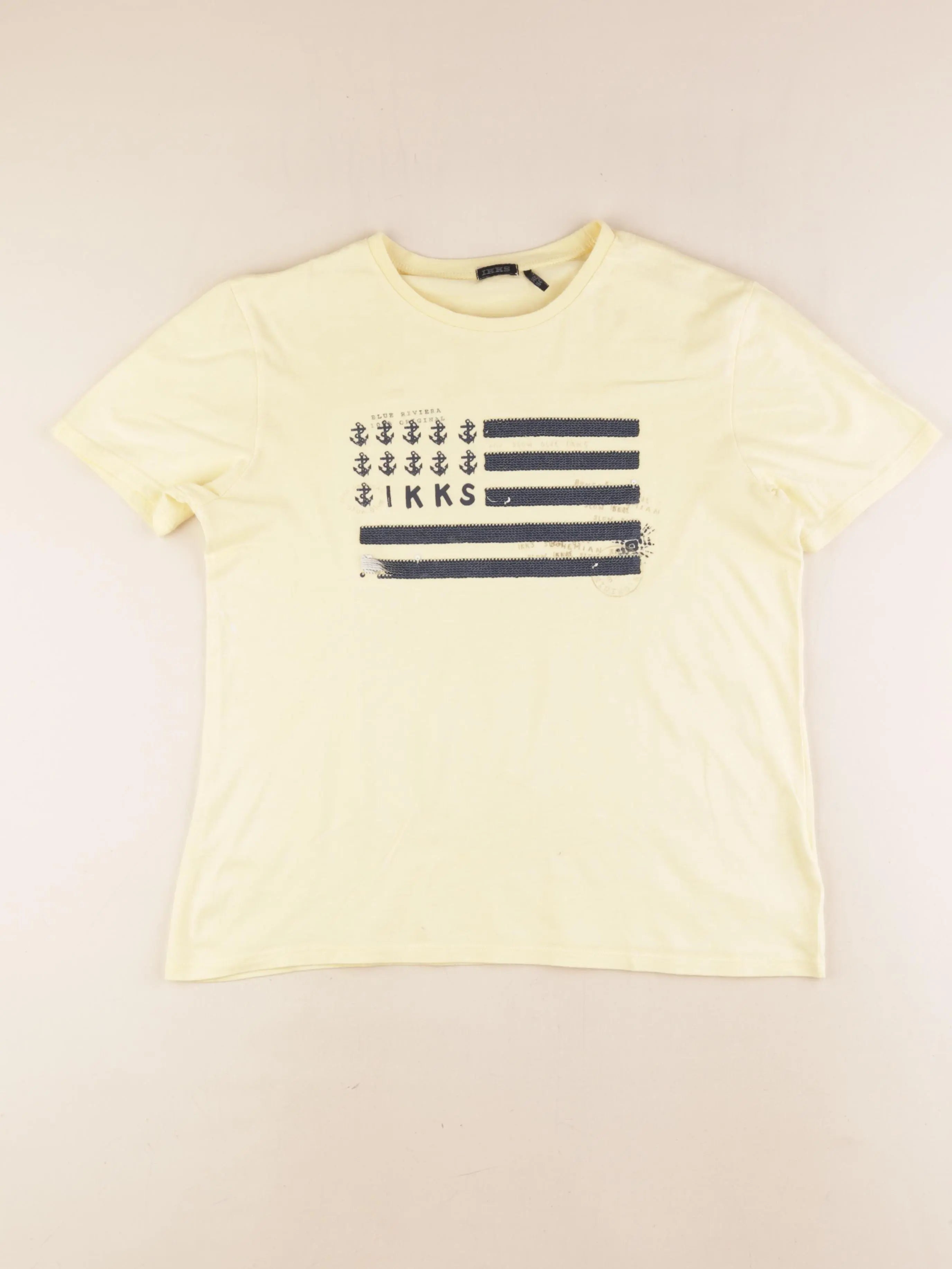 IKKS - tee-shirt jaune - 14 ans