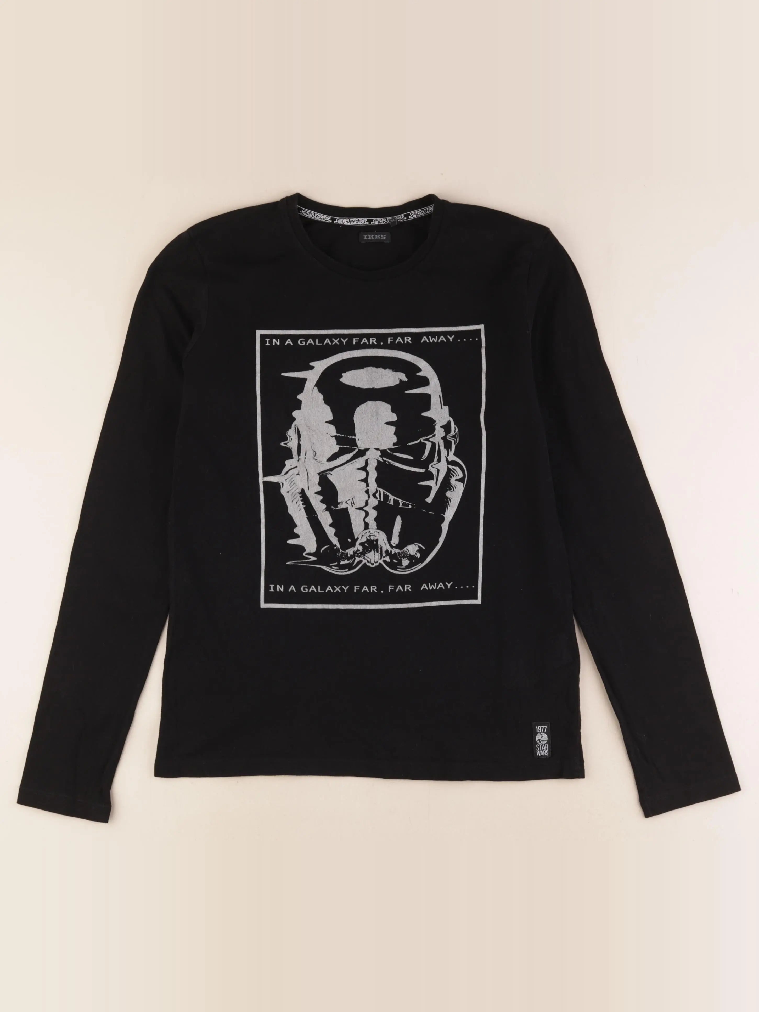 IKKS - tee-shirt imprimé au dos noir - 14 ans