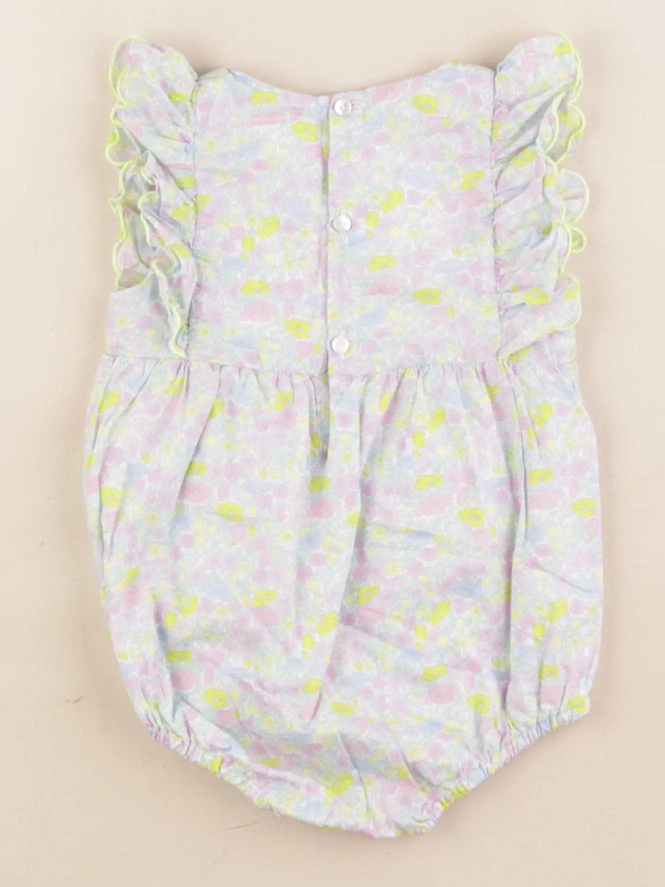 Jacadi - combinaison liberty multicolore - 18 mois