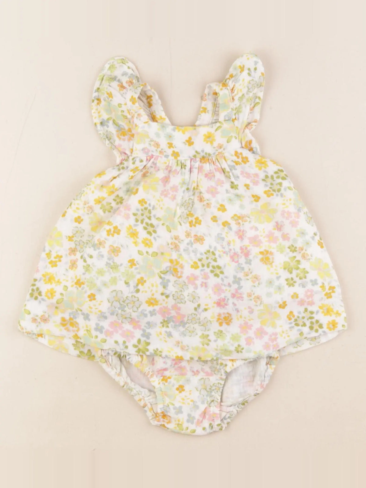 Zara - robe multicolore - 3/6 mois
