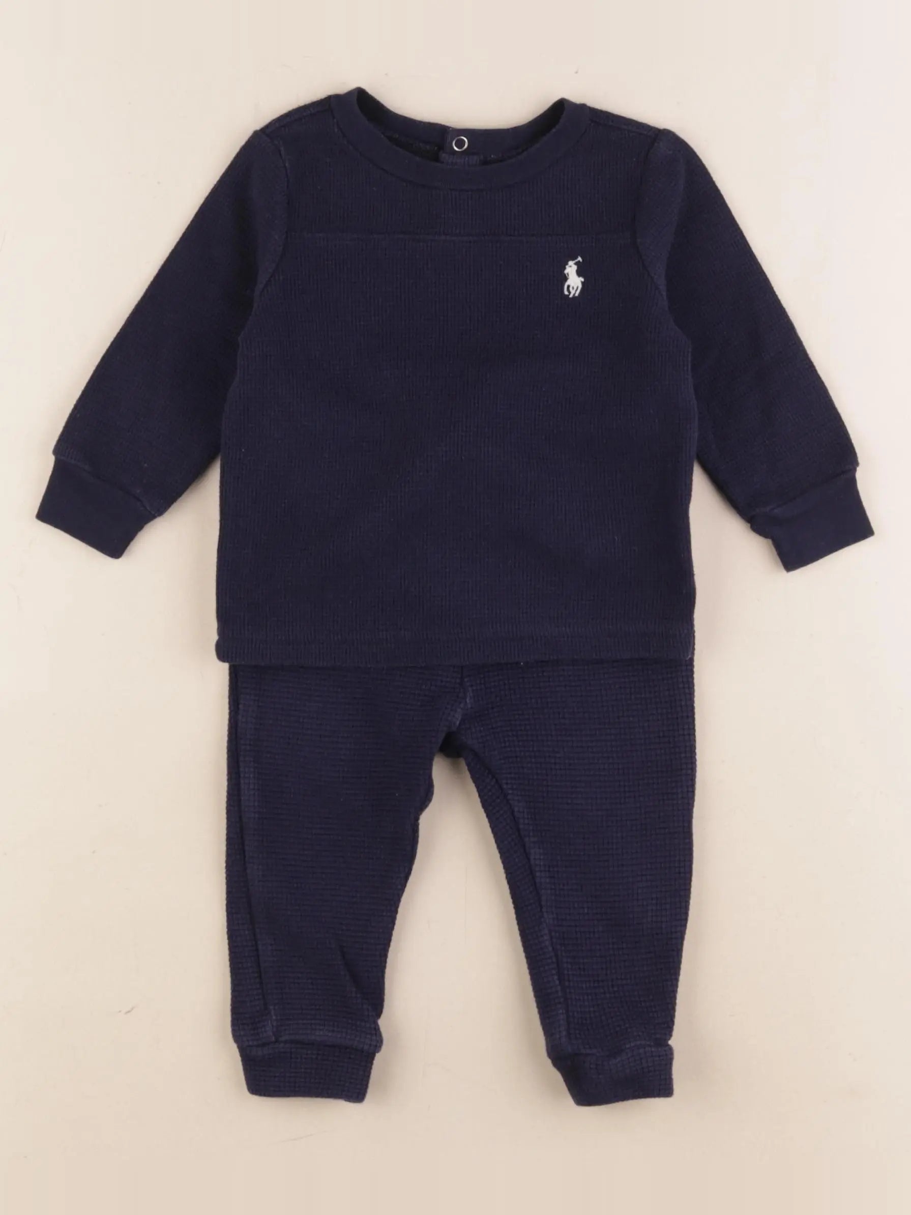 Ralph Lauren - ensemble bleu - 9 mois