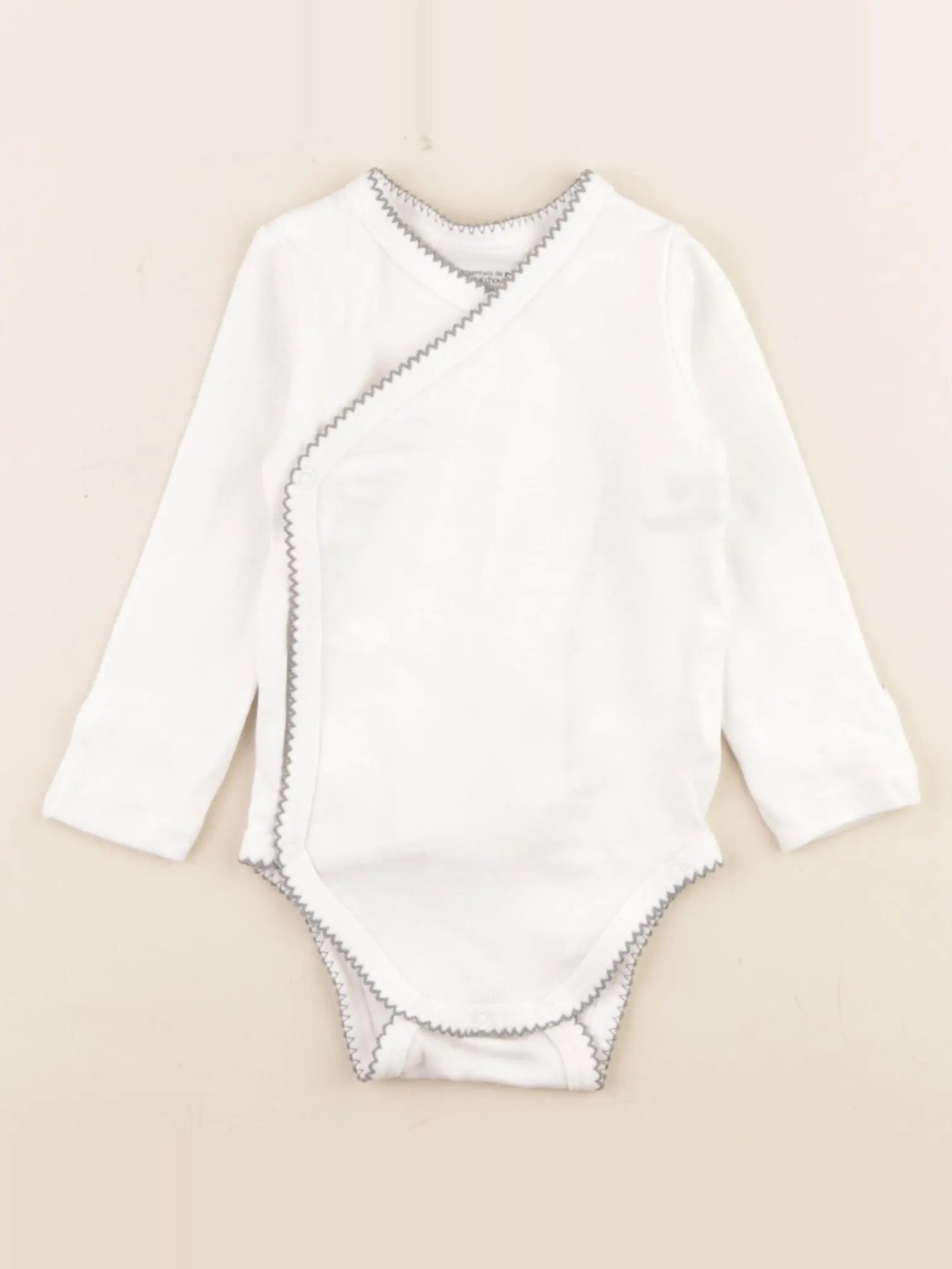 Boutchou - body blanc - 3 mois