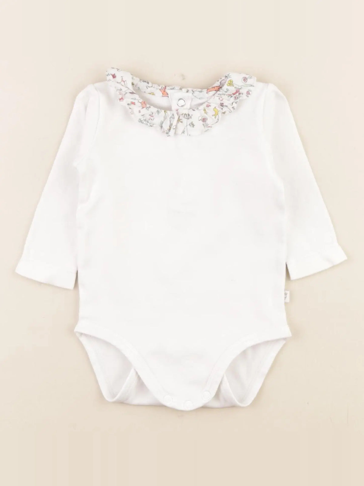 Jacadi - body liberty blanc - 6 mois