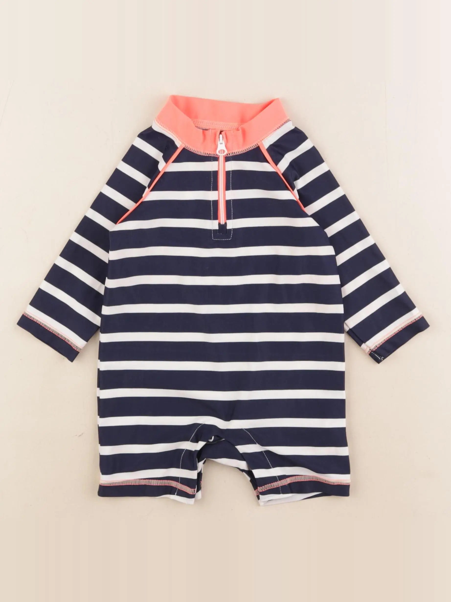 GAP - combi de bain bleu - 0/6 mois