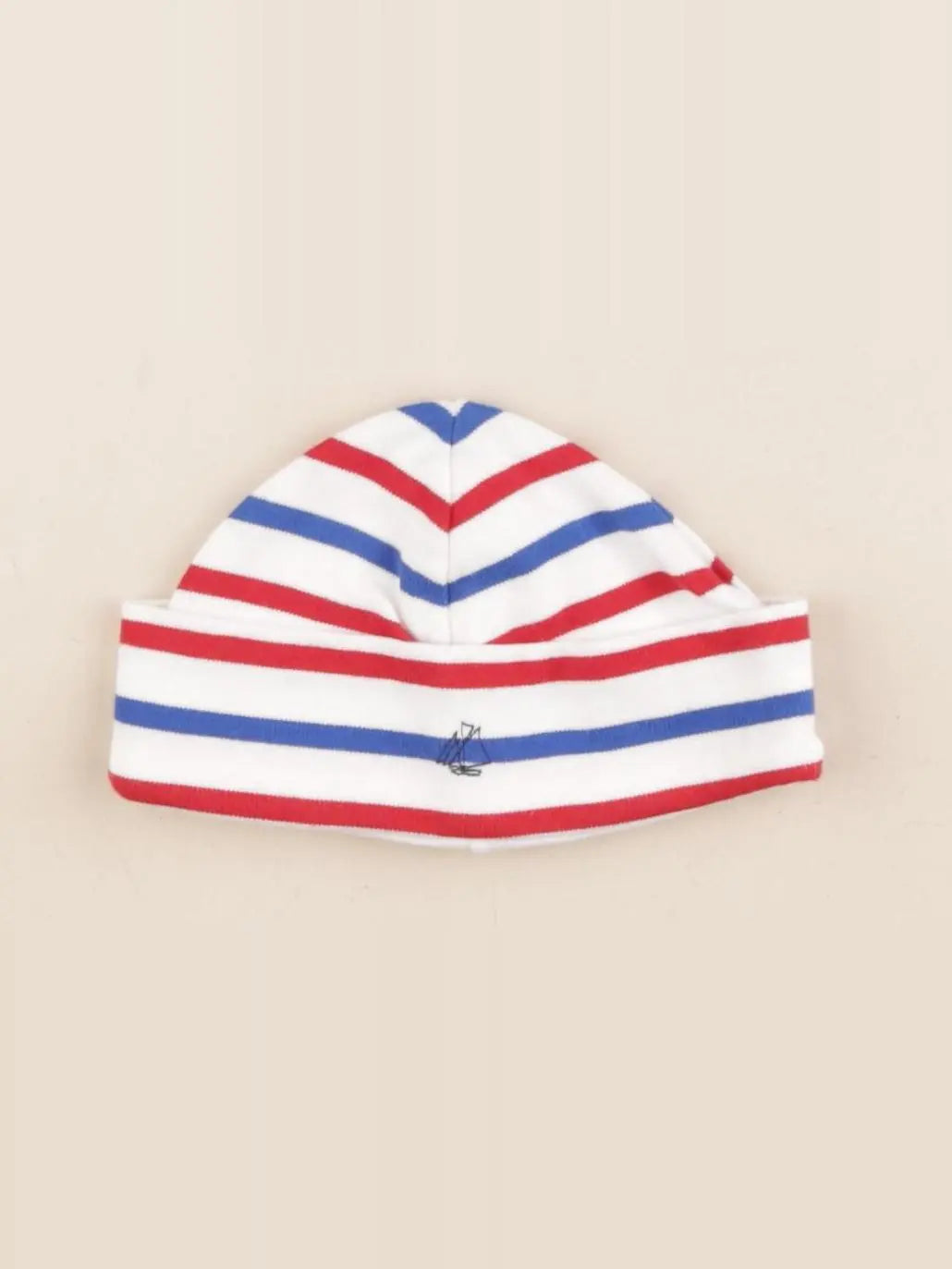 Petit Bateau - bonnet blanc - 3/6 mois