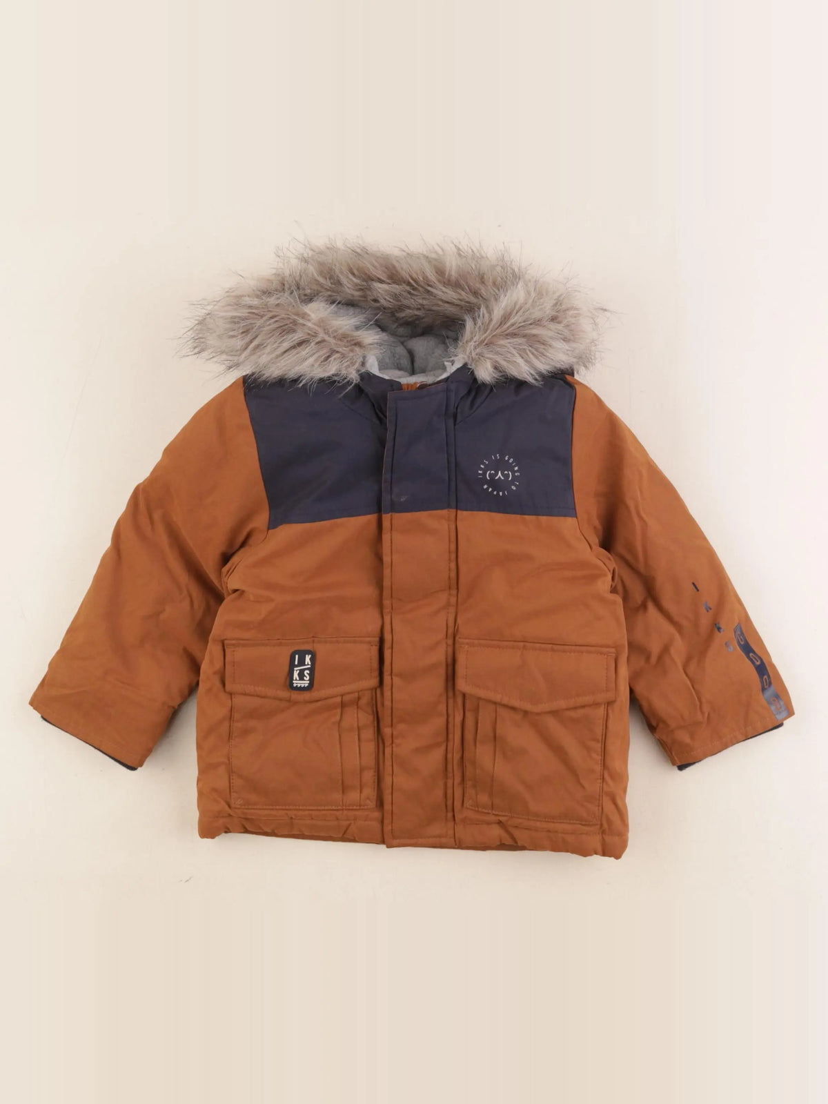 IKKS - parka marron - 18 mois