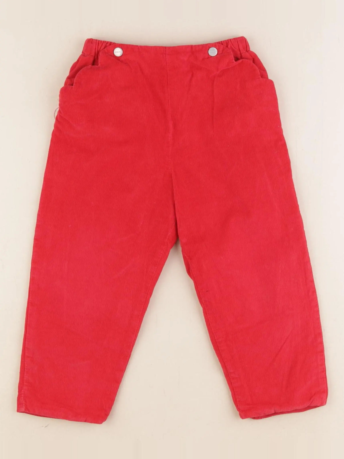 Jacadi - pantalon rouge - 36 mois