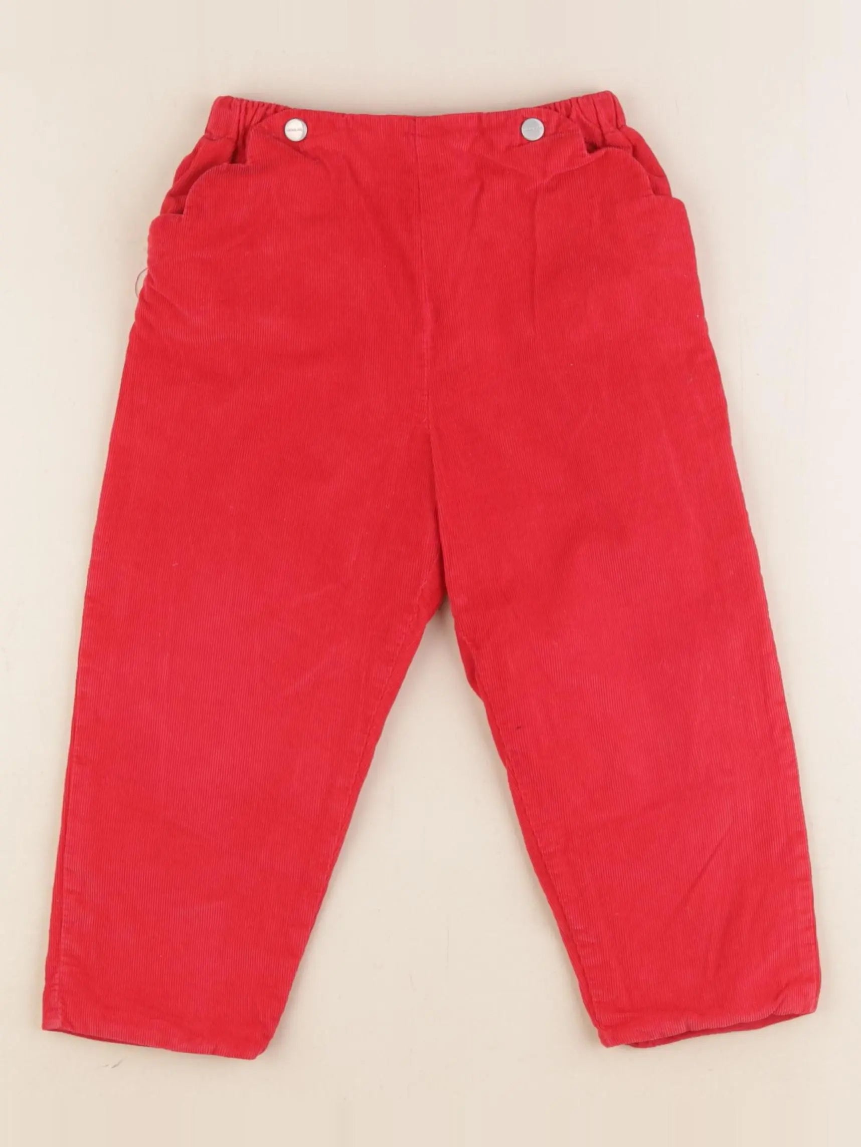 Jacadi - pantalon rouge - 36 mois