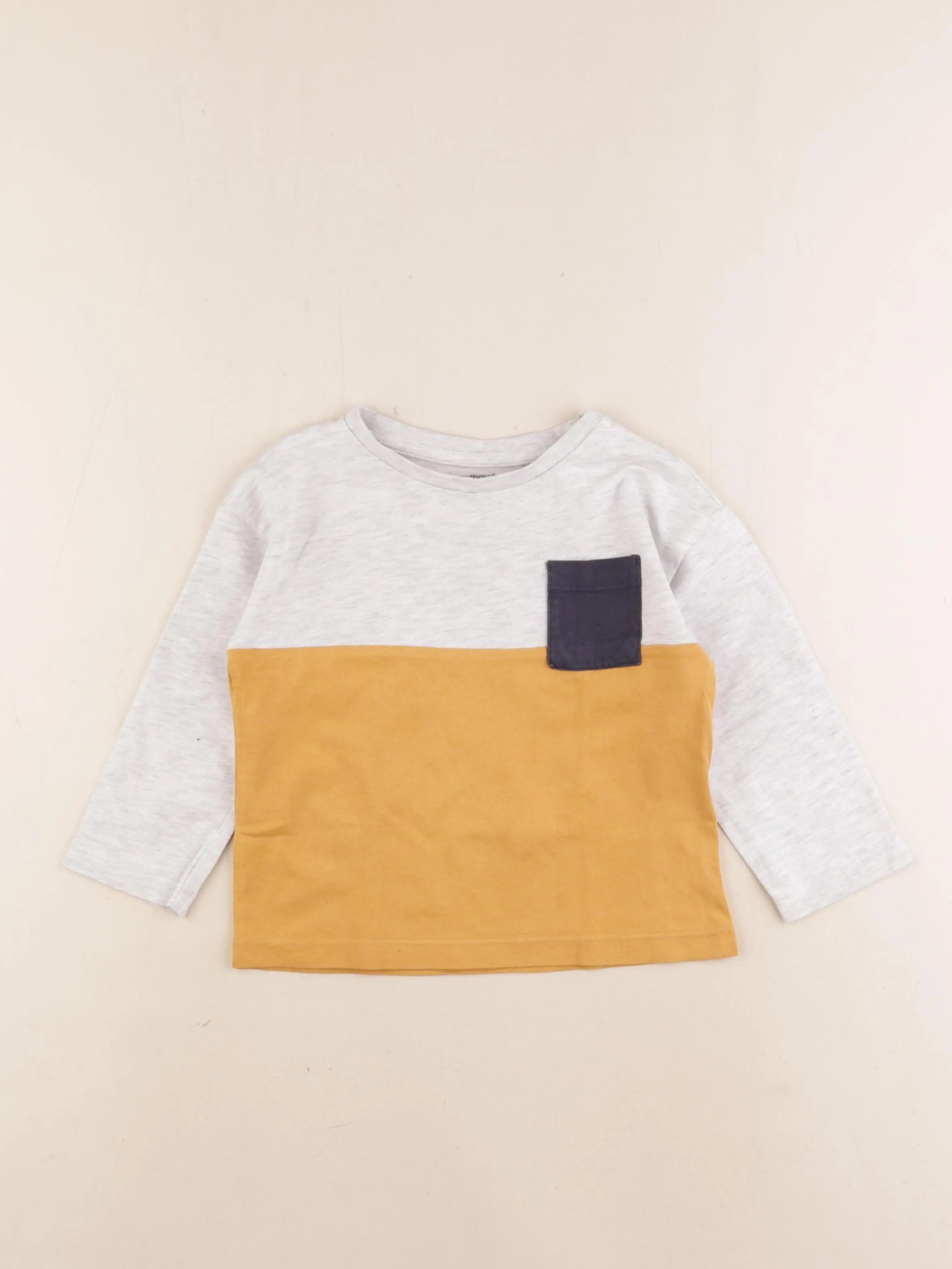 Vertbaudet - tee-shirt gris - 3 ans