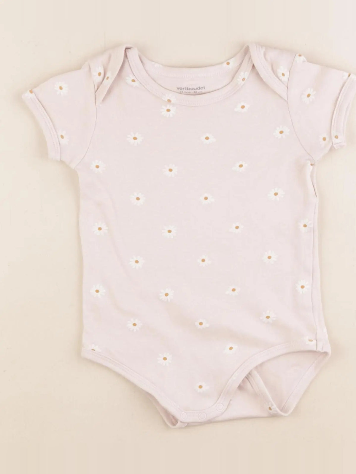 Vertbaudet - body rose - 24 mois
