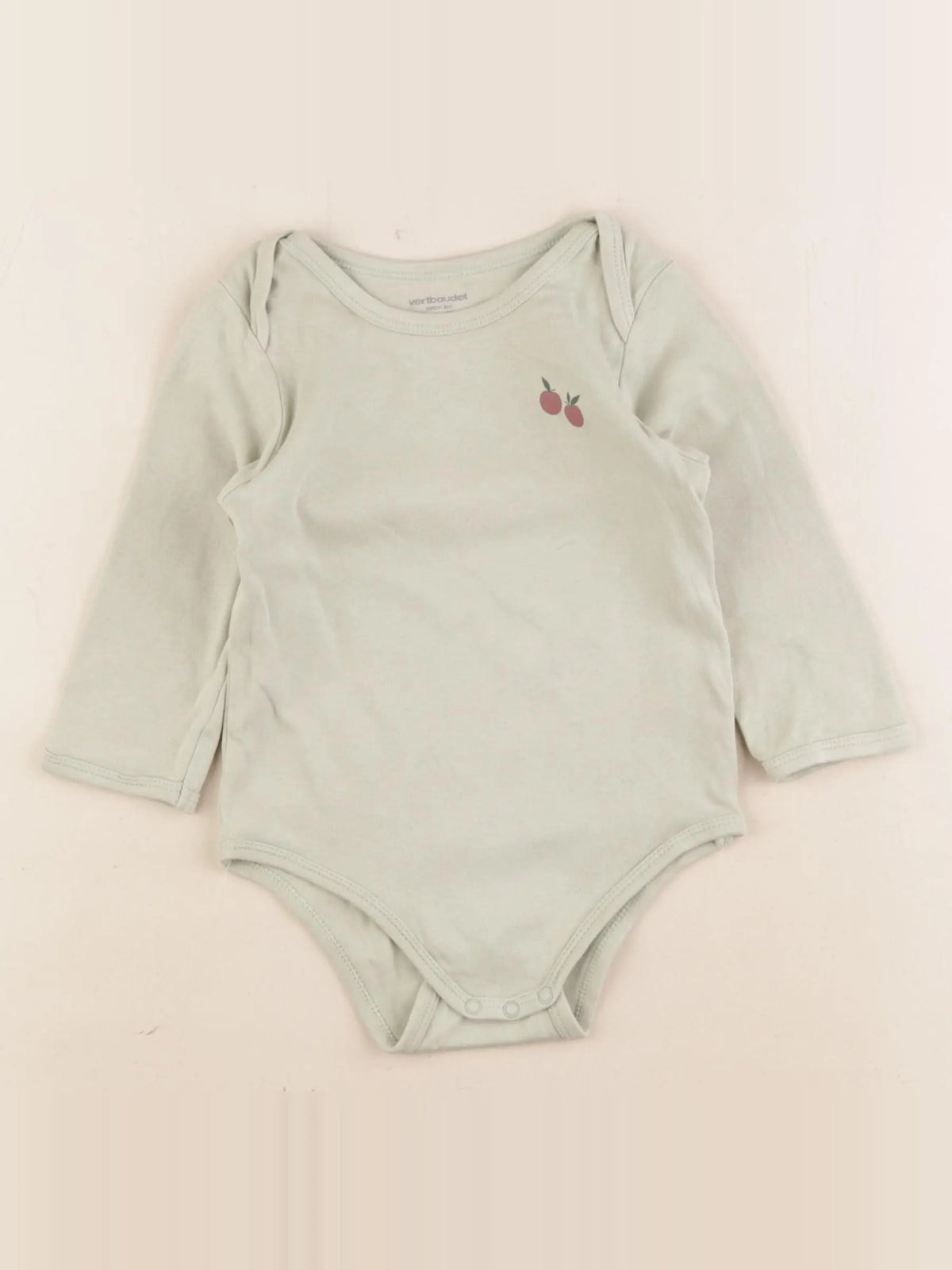 Vertbaudet - body vert - 24 mois