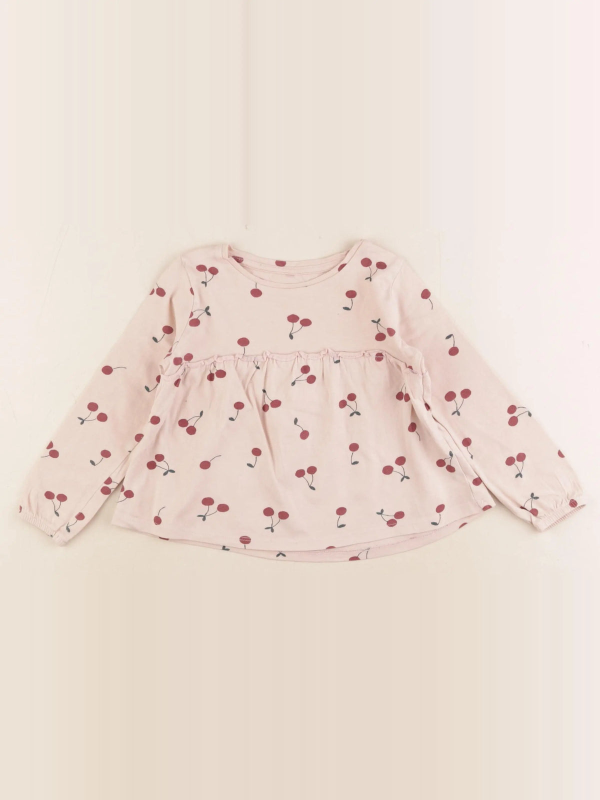 Vertbaudet - tee-shirt rose - 2 ans